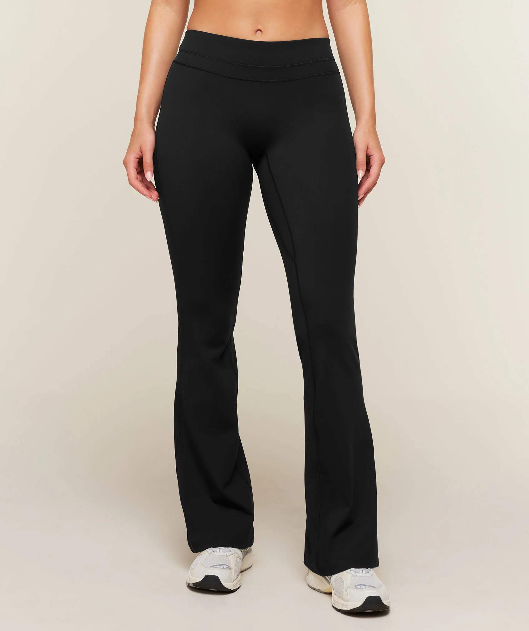 Whitney Mid-Rise Mini Flare Leggings in ButterSmooth Fabric