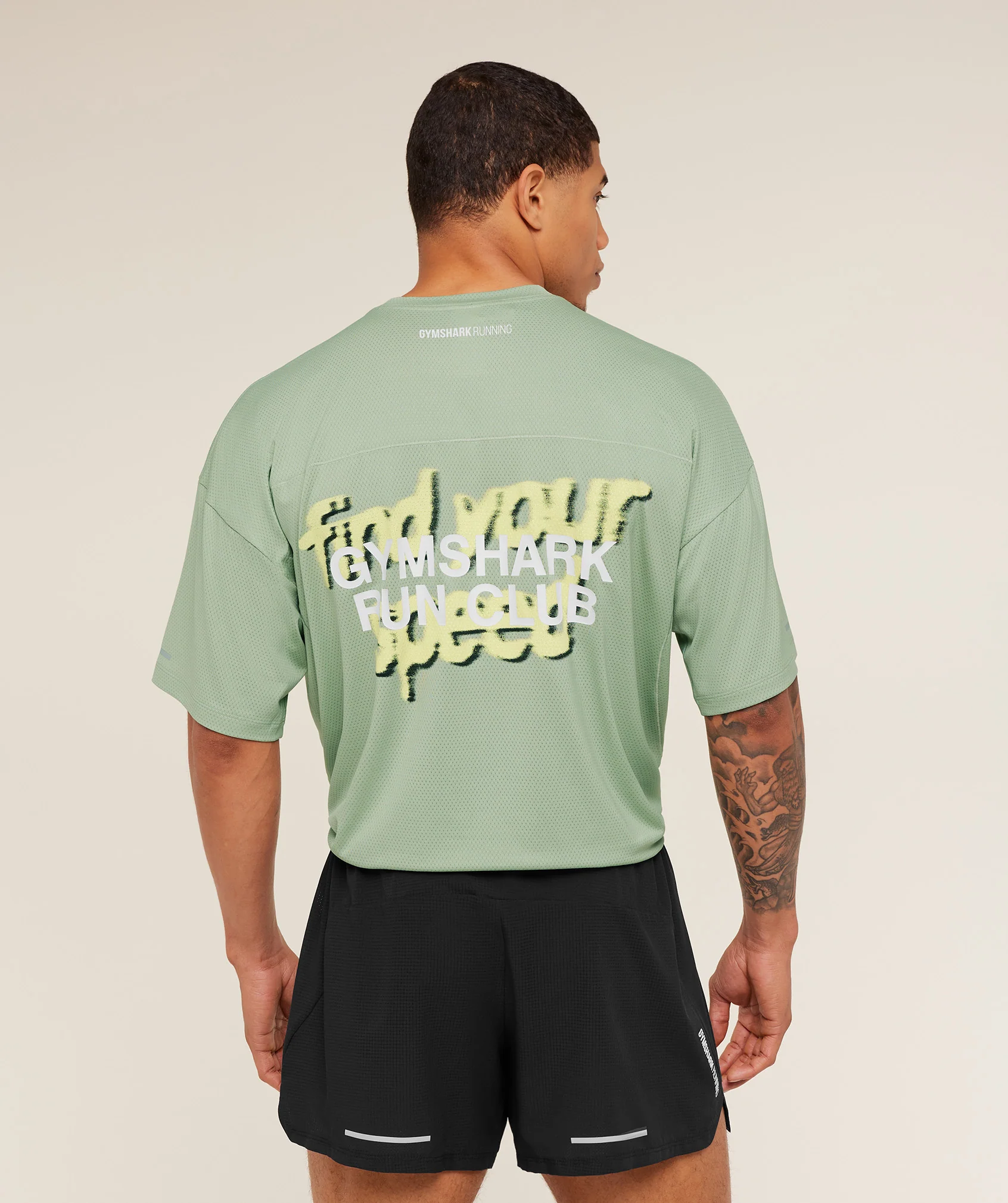 Gymshark Running Graphic T-Shirt for Road and Treadmill Miles