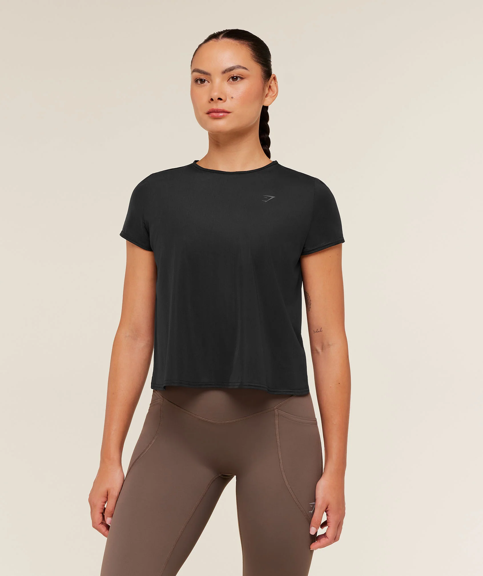 Gymshark Running Short Sleeve T-Shirt with Reflective Trims
