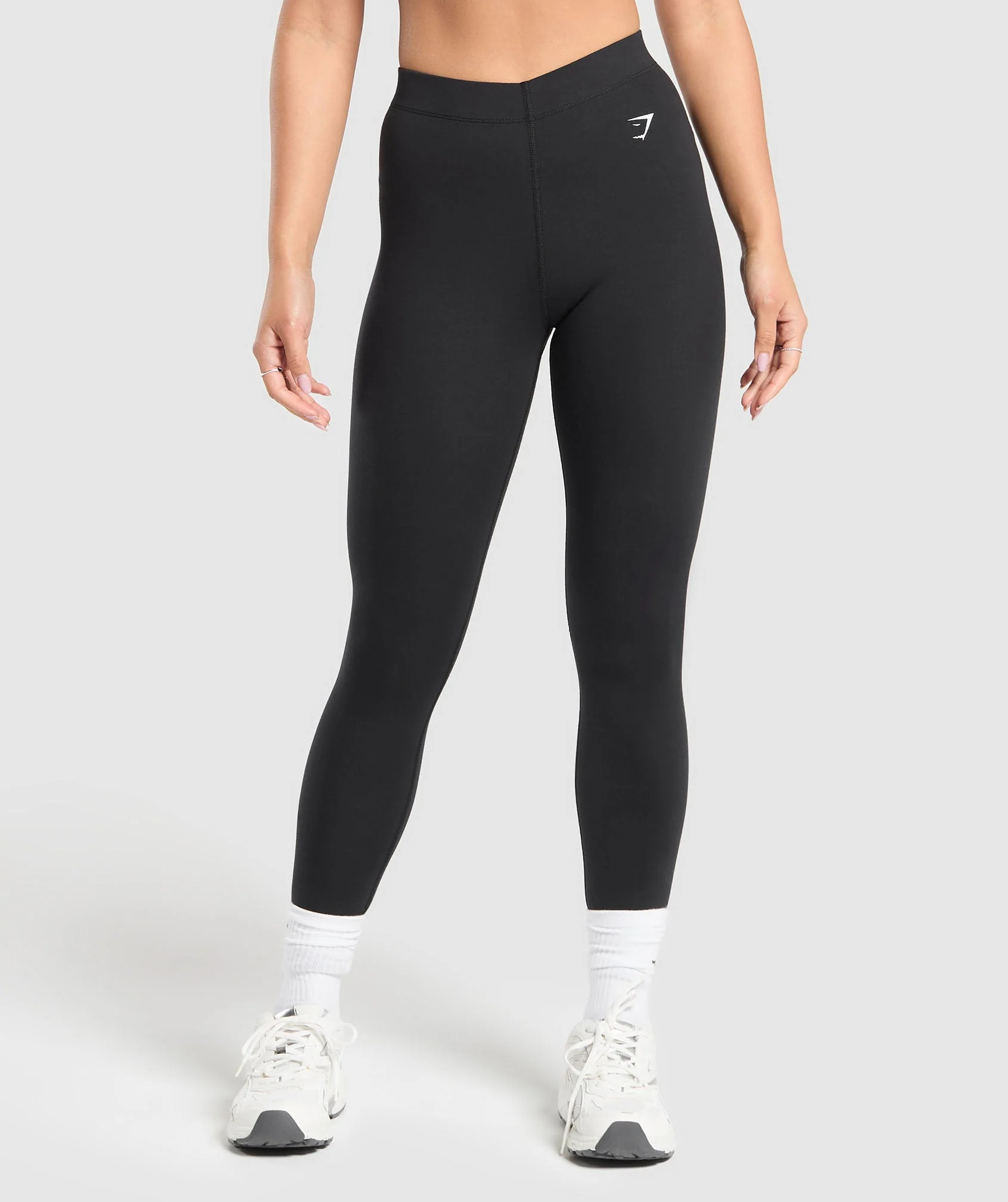 Gymshark Cotton Leggings for Rest Days, High-Waisted Fit