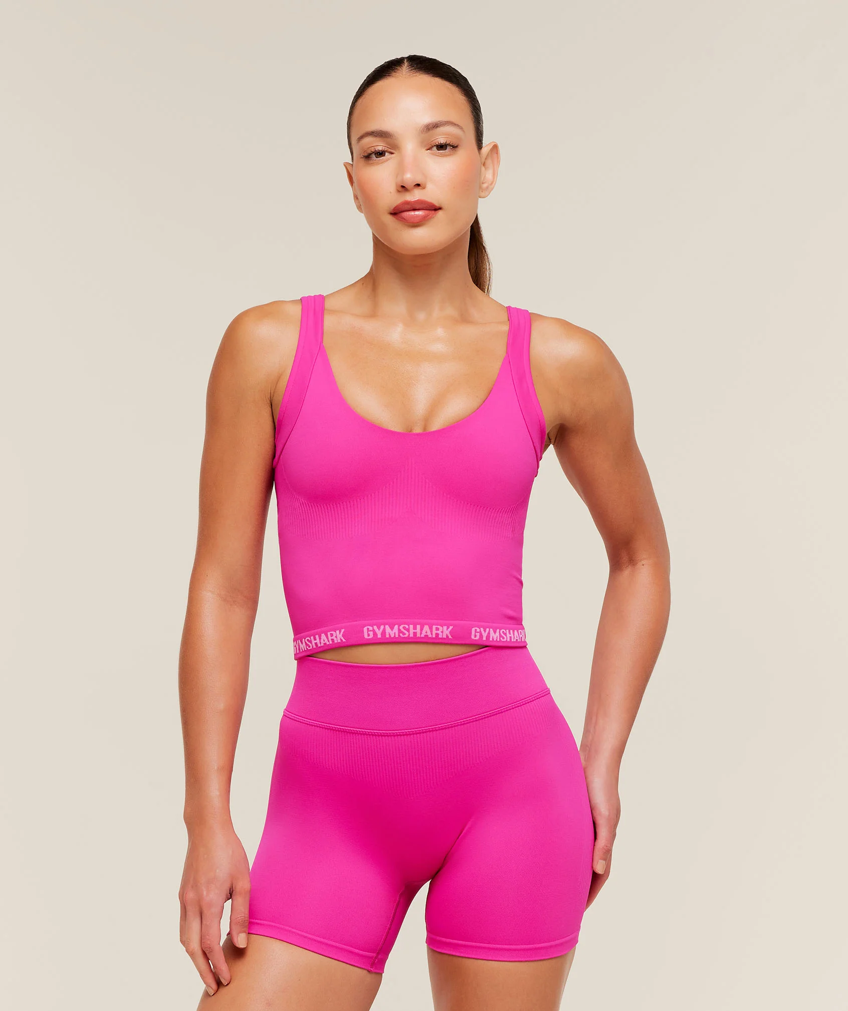 Flex V4 Tank Top in Stretchy Seamless Fabric