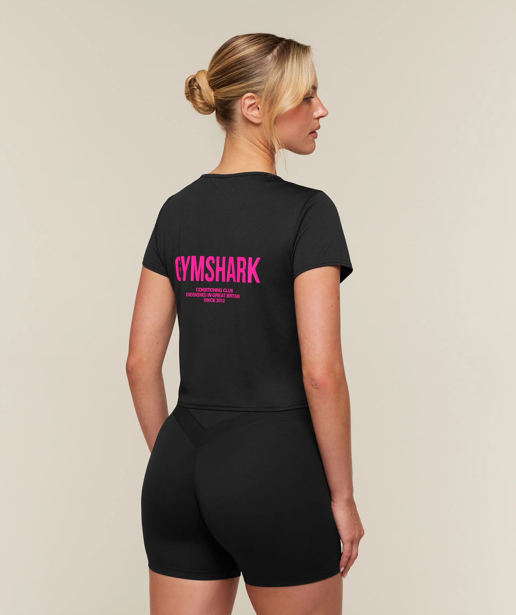 Gymshark Conditioning Club 短版印花圖案上衣