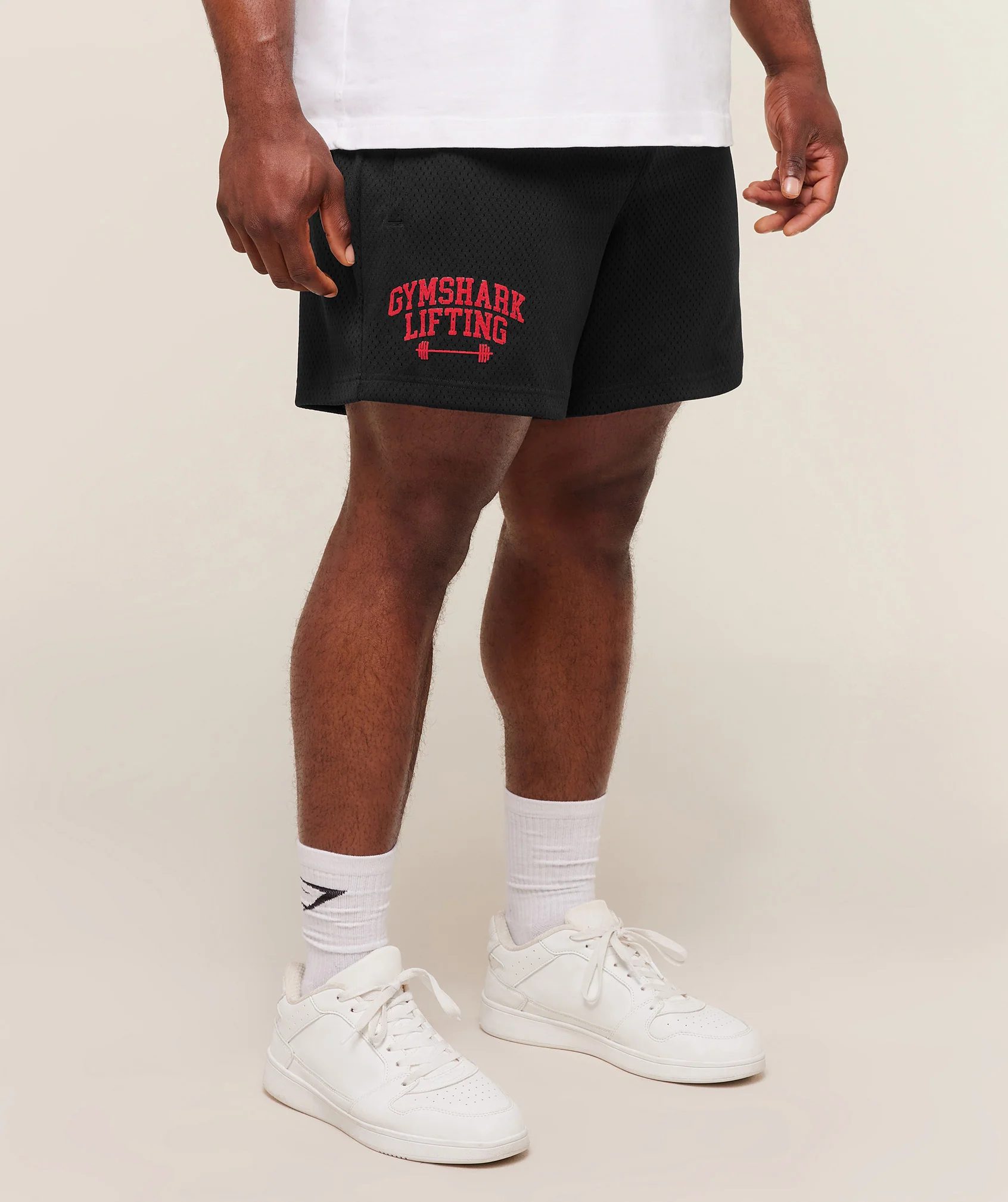 Gymshark Lifting Barbell Mesh 5 Inch Short