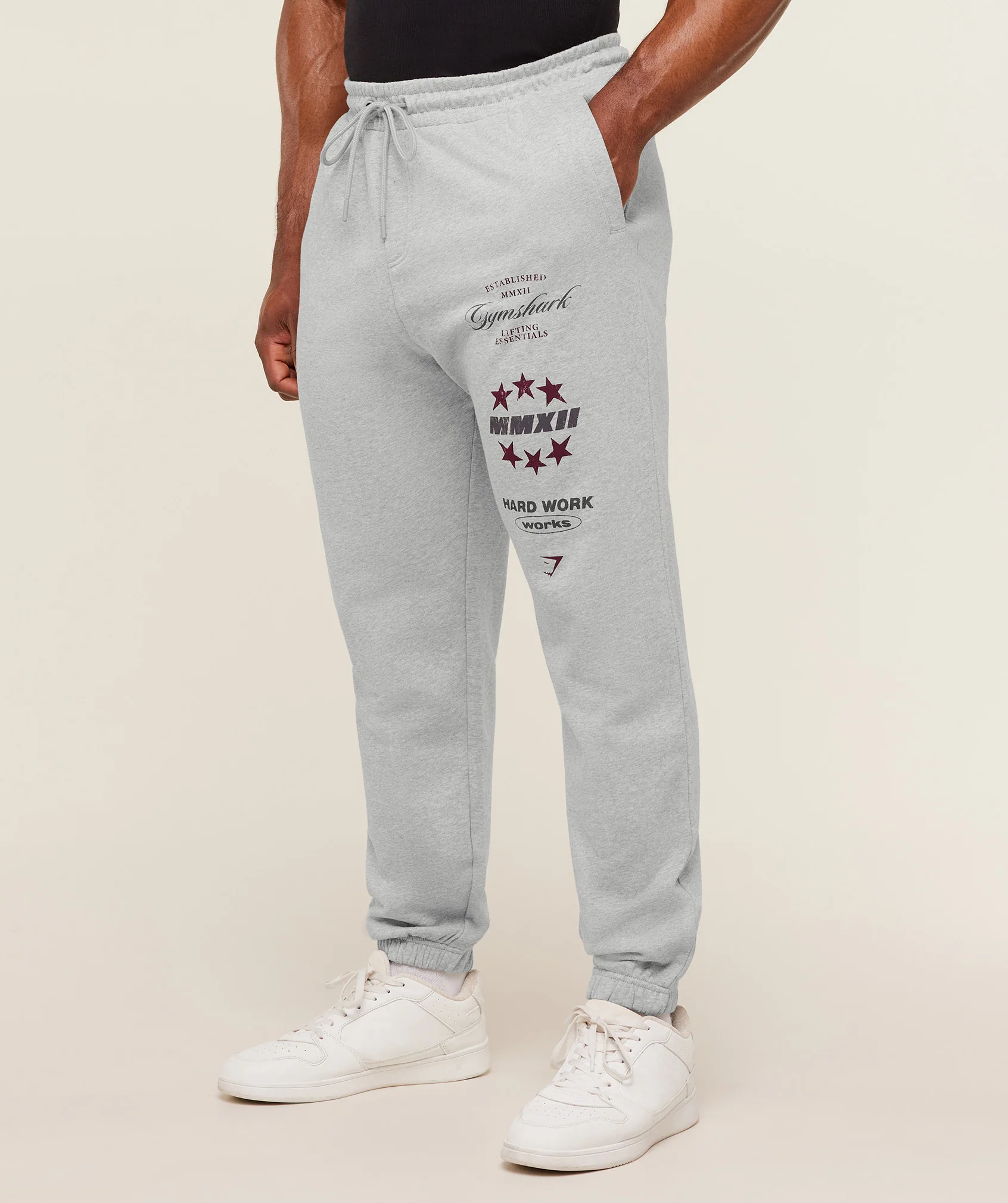 Global Lifting Graphic Pants Oversized Loopback Sweat Fit