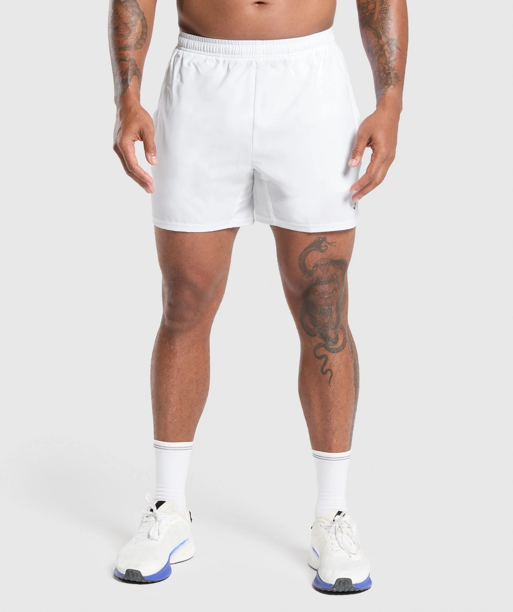 Arrival 5" Shorts in White for Training and Everyday Wear