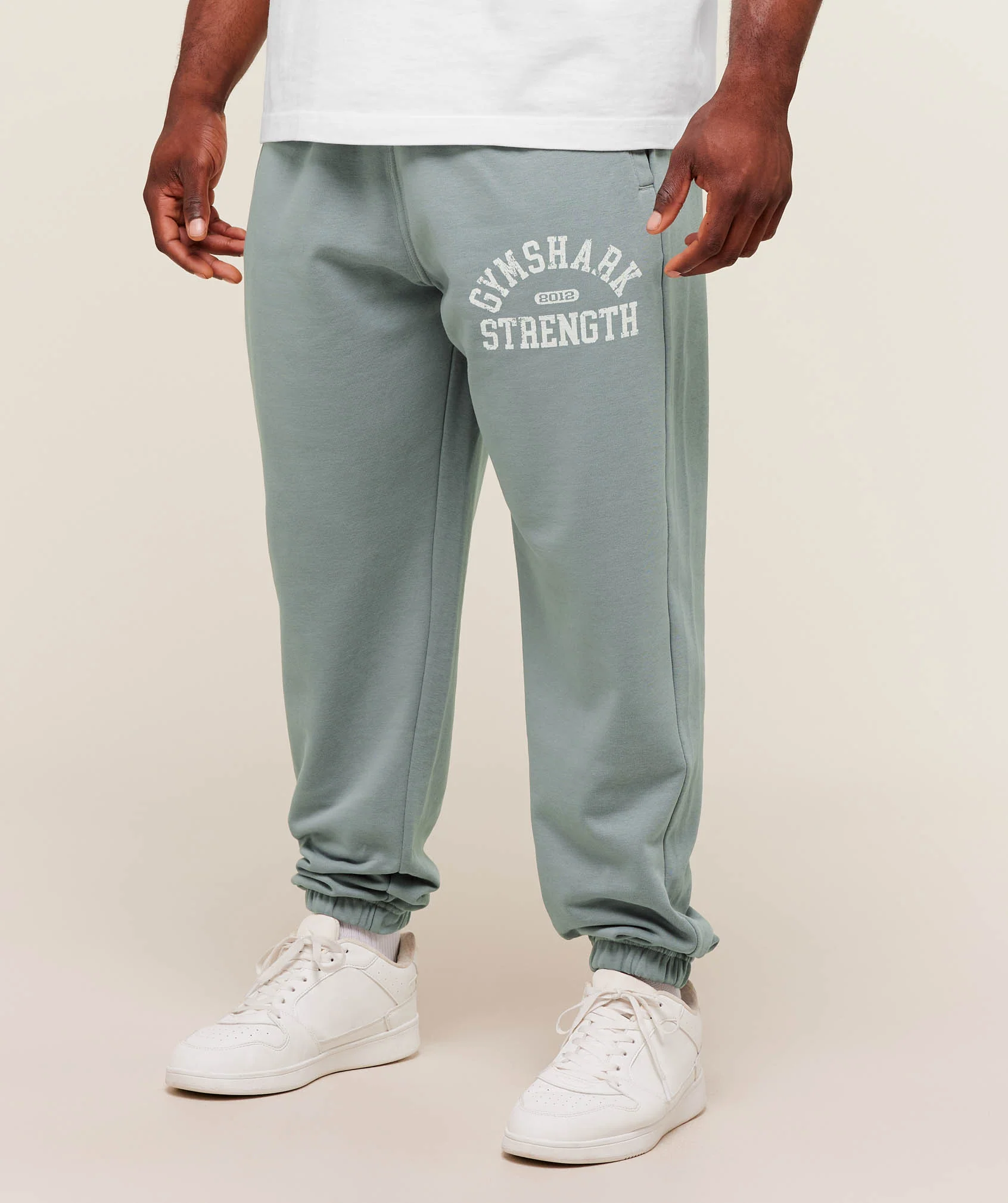 2012 Strength Joggers with Oversized Fit and Side Pockets