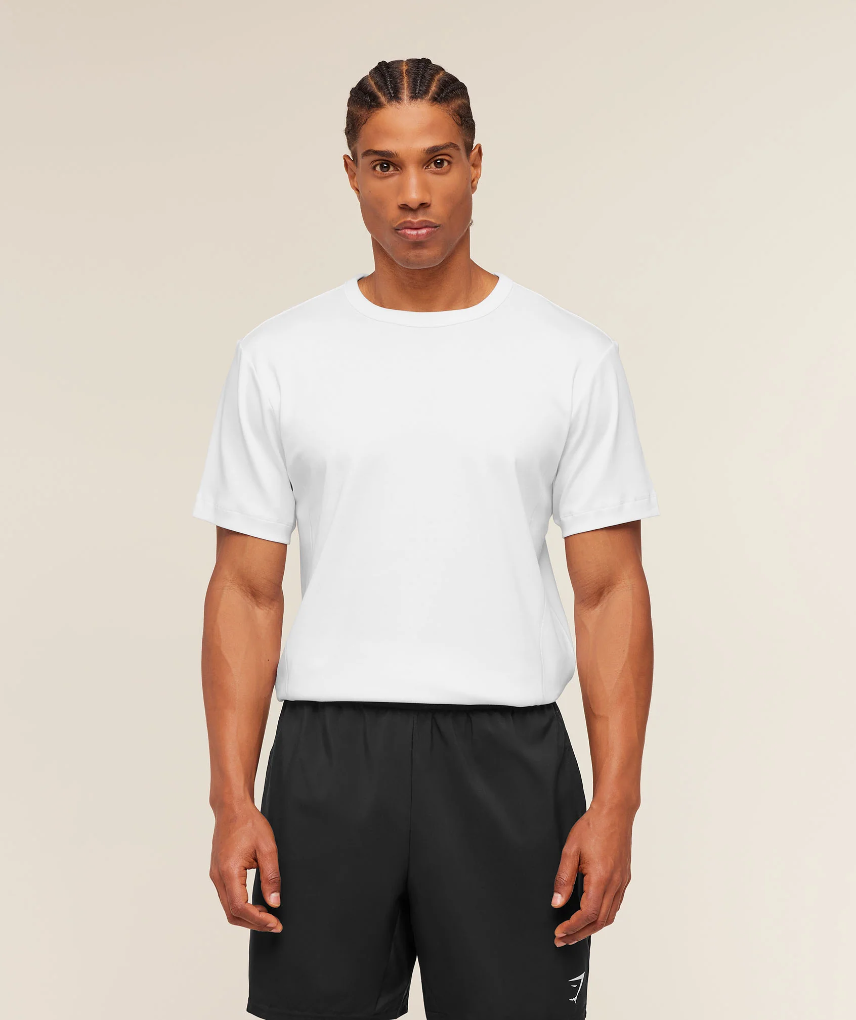 Off Duty T-Shirt in White — Soft Cotton Regular Fit Tee