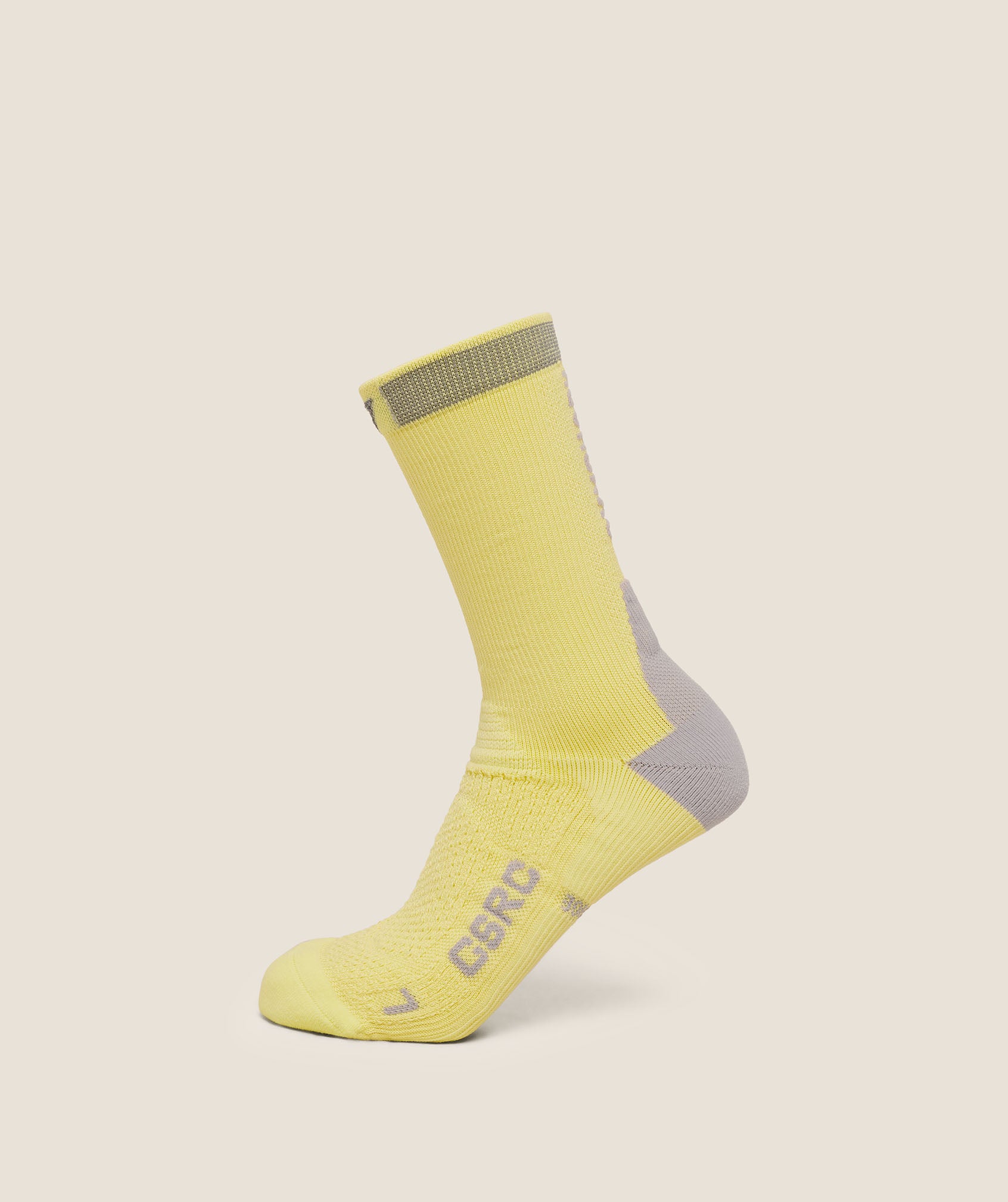Gymshark Running Elite Crew Sock Single for Road and Trail Runs