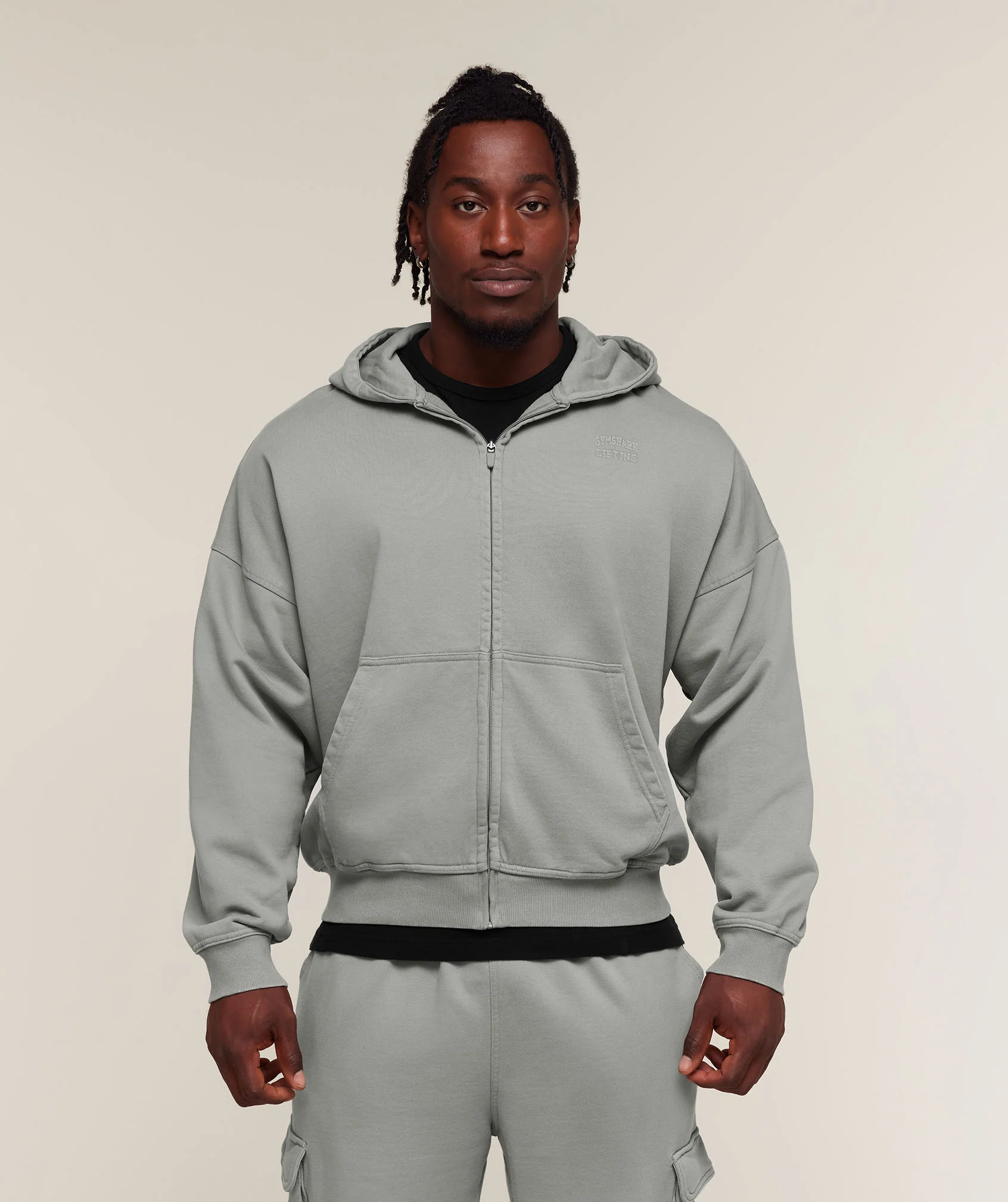 Gymshark Washed Lifting Hoodie Oversized Pullover for Lifters