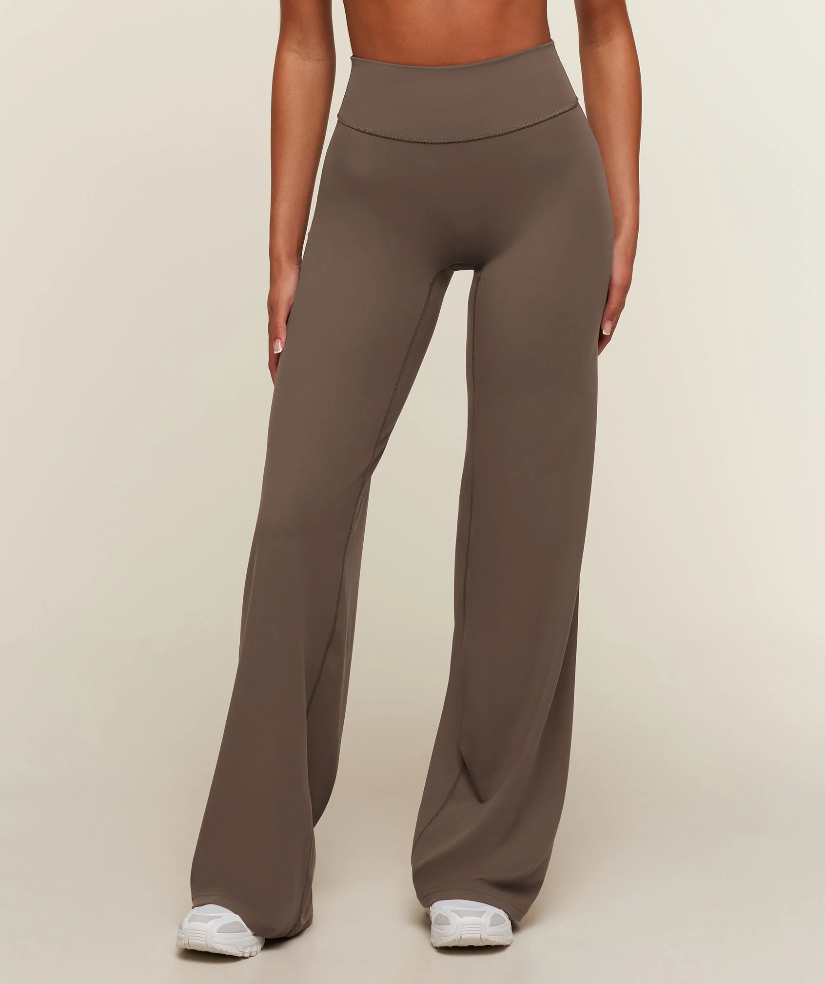 Gymshark SoftSense™ High-Rise Straight Leg Leggings in Brown