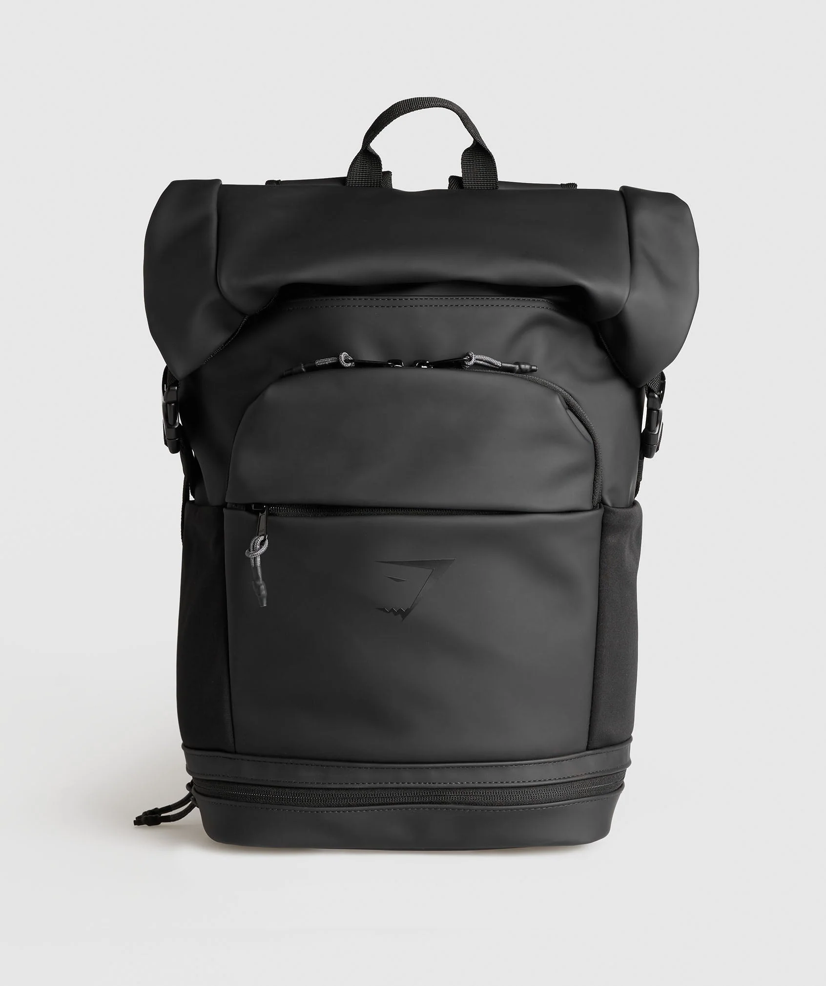 Sleek Backpack Roll Top Bag with Laptop Compartment