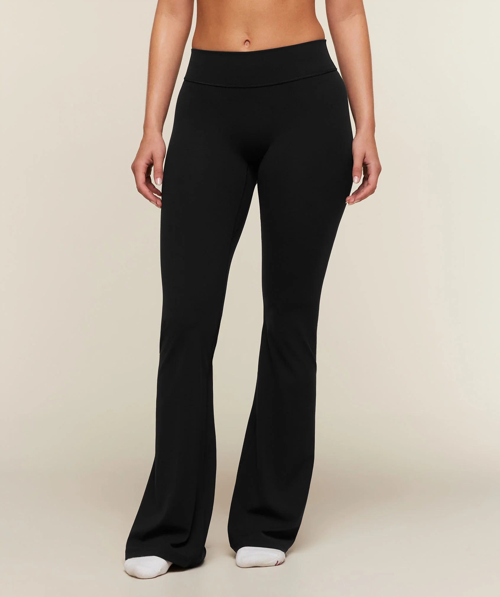 SoftSense™ Mid-Rise Flared Leggings with Adaptive Stretch