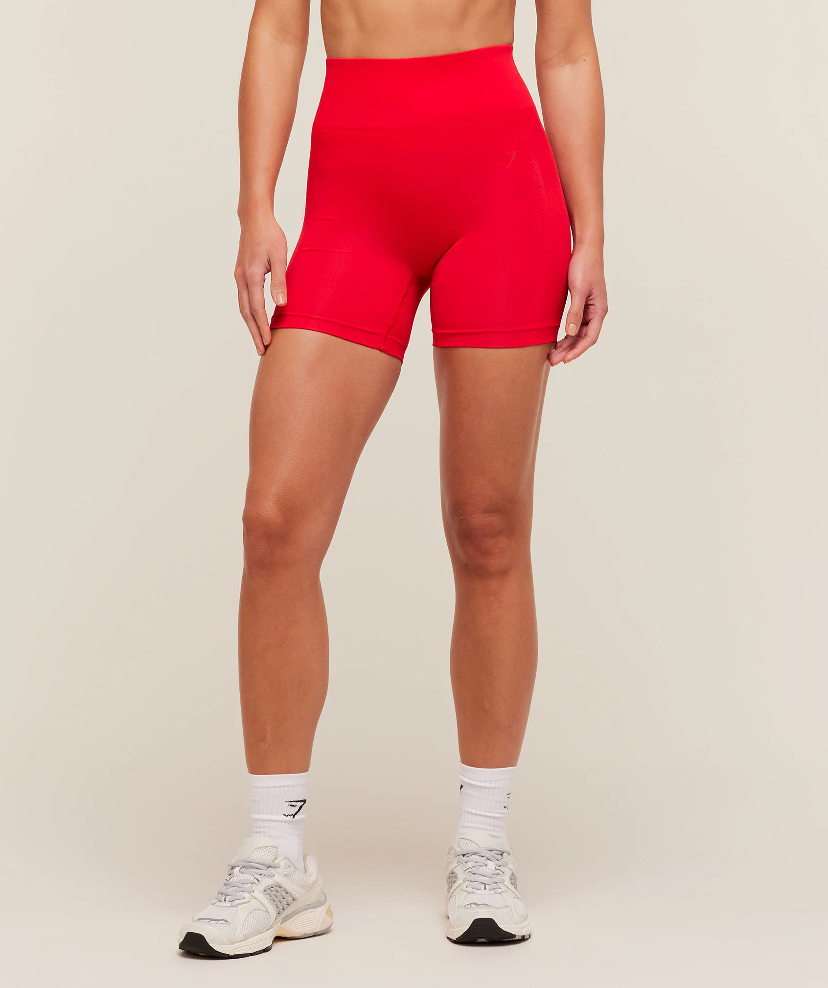 Energised Seamless High-Waisted Shorts With 5 Inch Inseam
