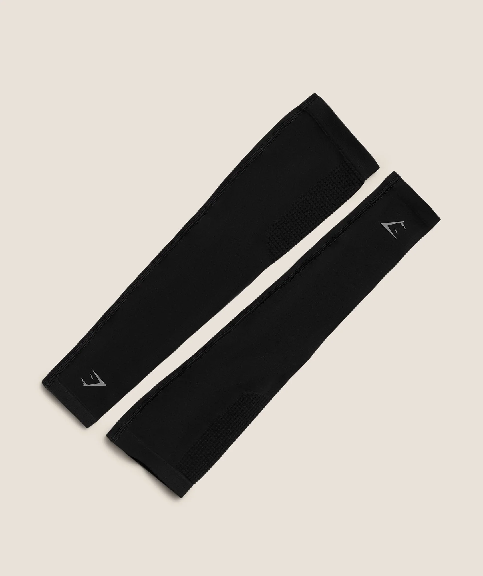 Gymshark Seamless Arm Sleeves Compression Pair with Reflective Logo