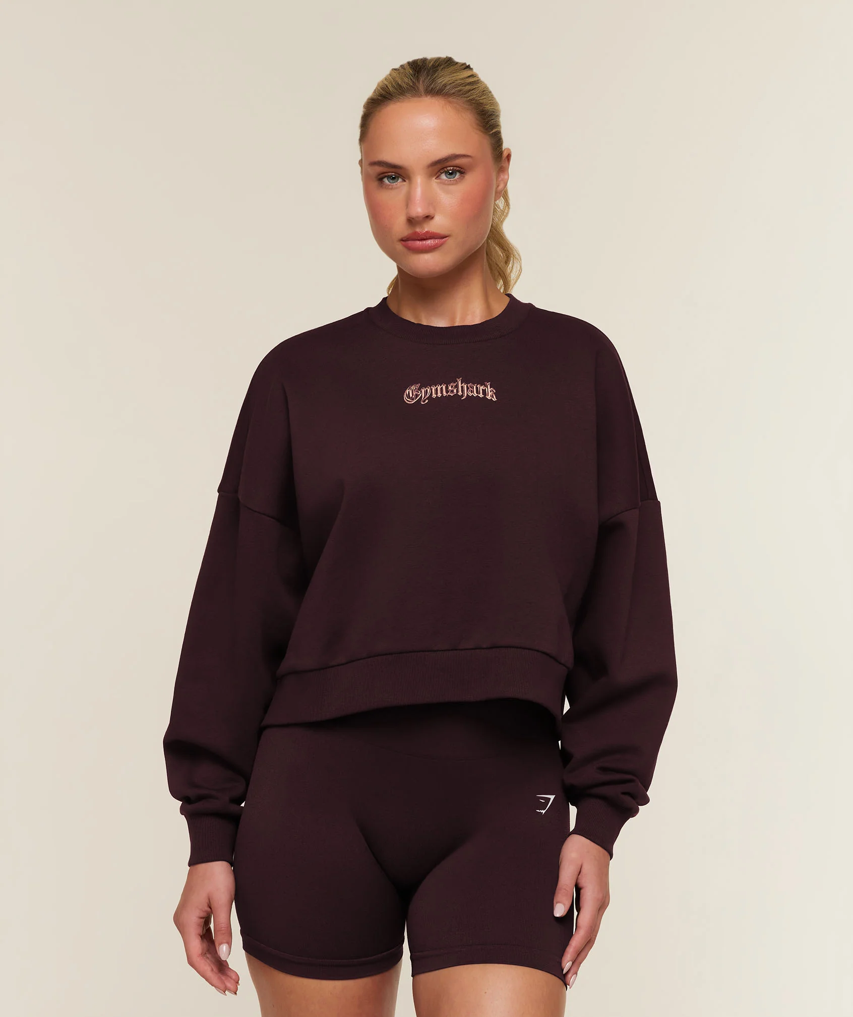 Chrome Graphic Sweatshirt Oversized Fit
