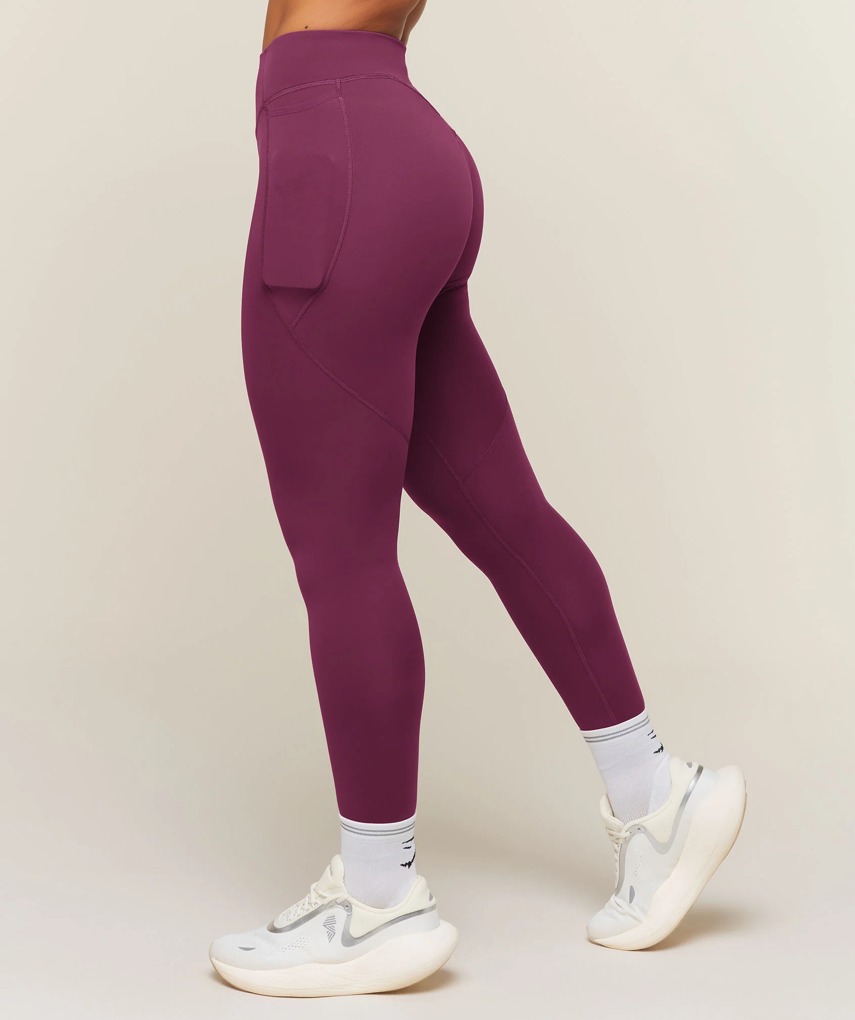 Gymshark Running Pocket Leggings with Side Phone Pockets