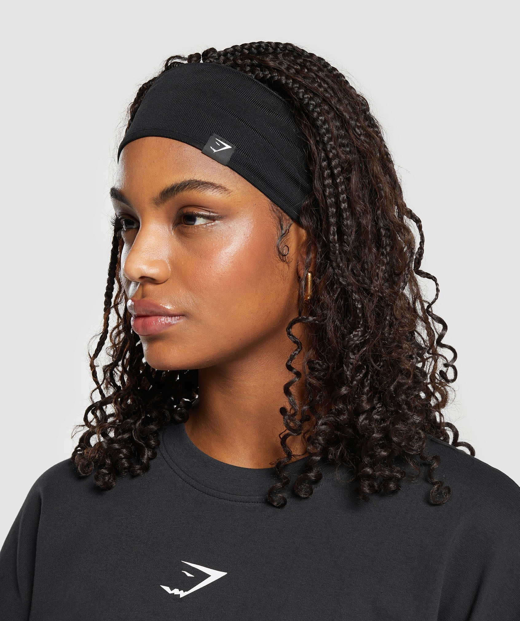 Diffuse Sweat Headband for All Hair Types and Black Community Training