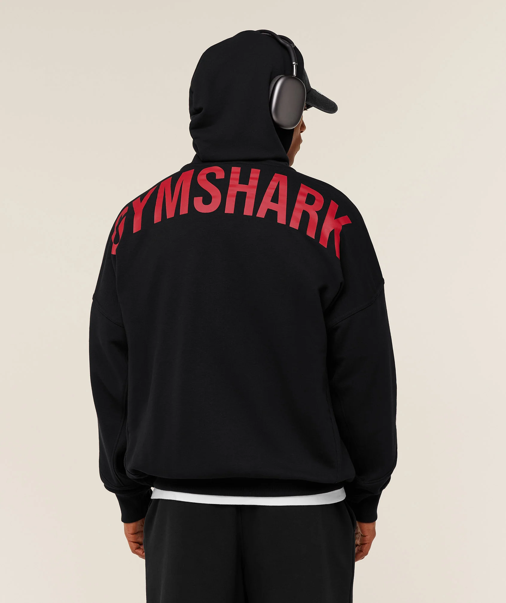Gymshark Power Zip Up Hoodie, Oversized 330gsm Heavyweight Layer