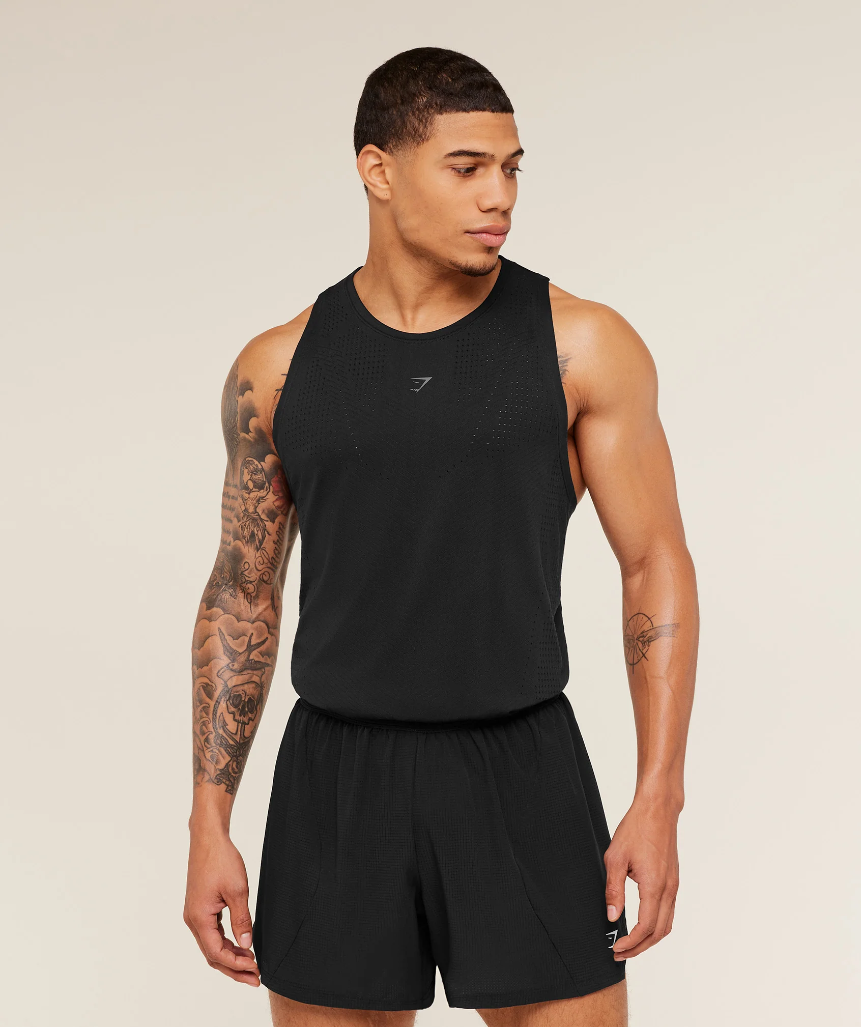 Gymshark Seamless Running Tank for Men in Slim Fit