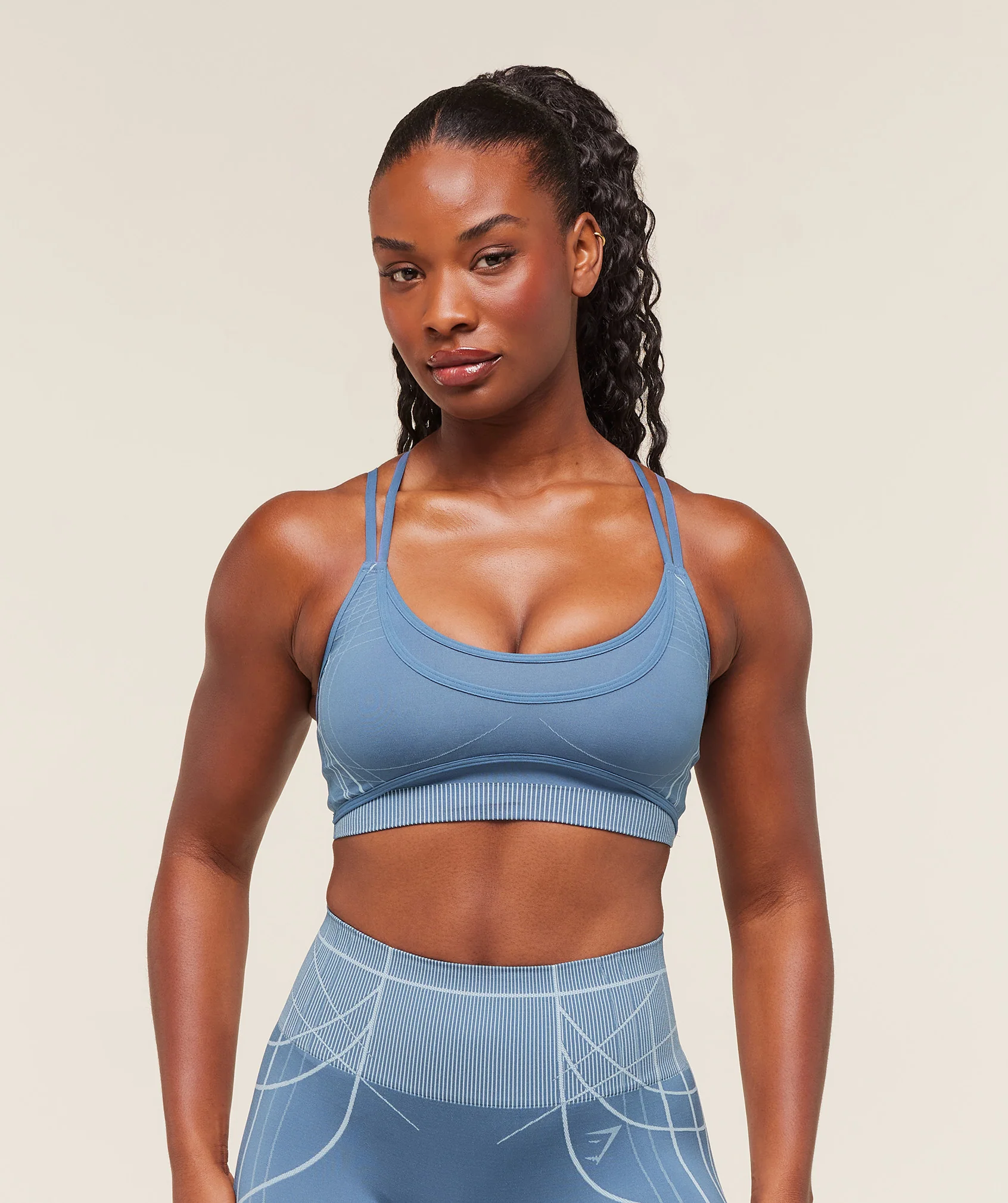 Gymshark Apex Seamless Strappy Sports Bra with Light Support