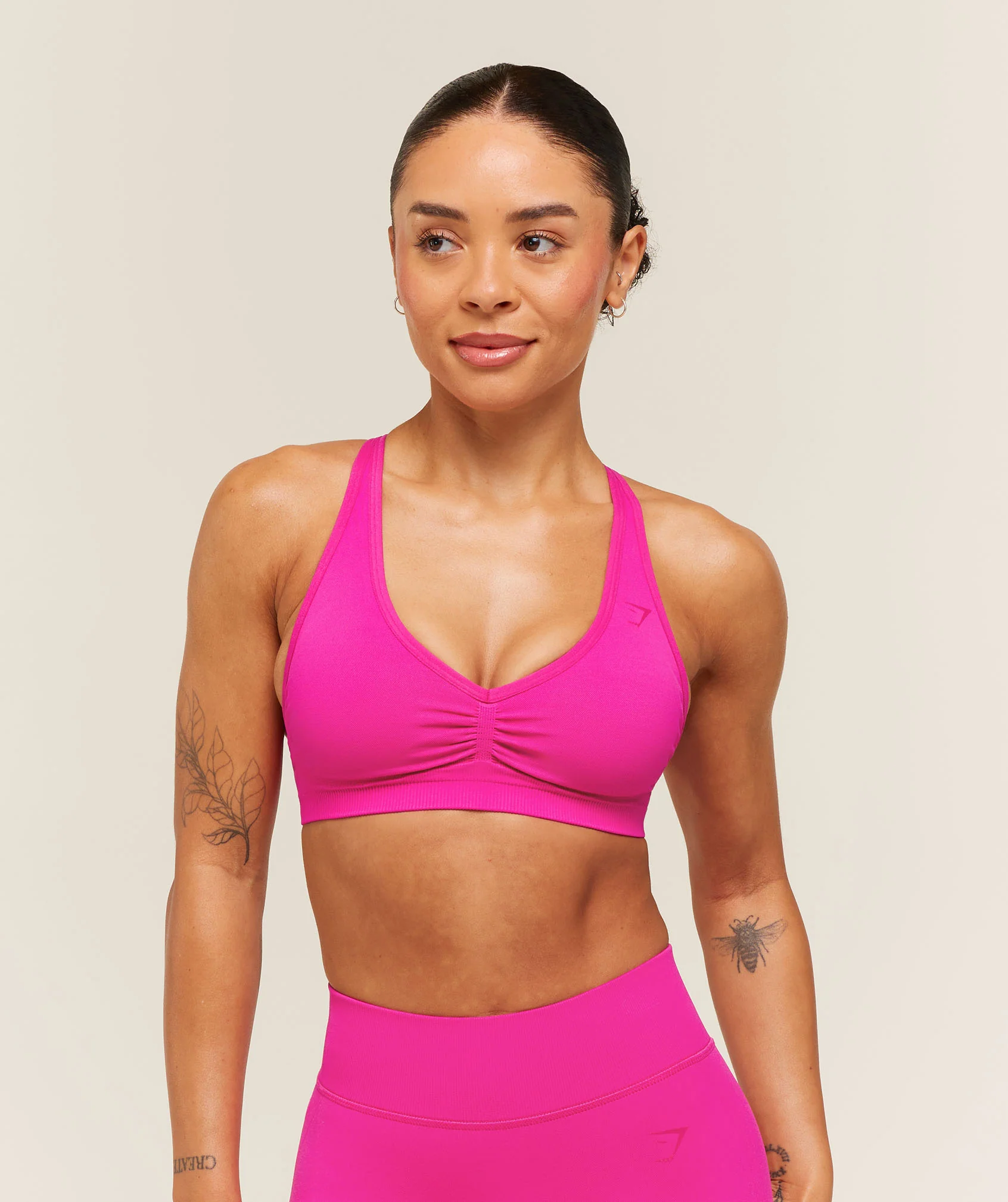 Gymshark Lift Seamless Bra Pink for Lifting