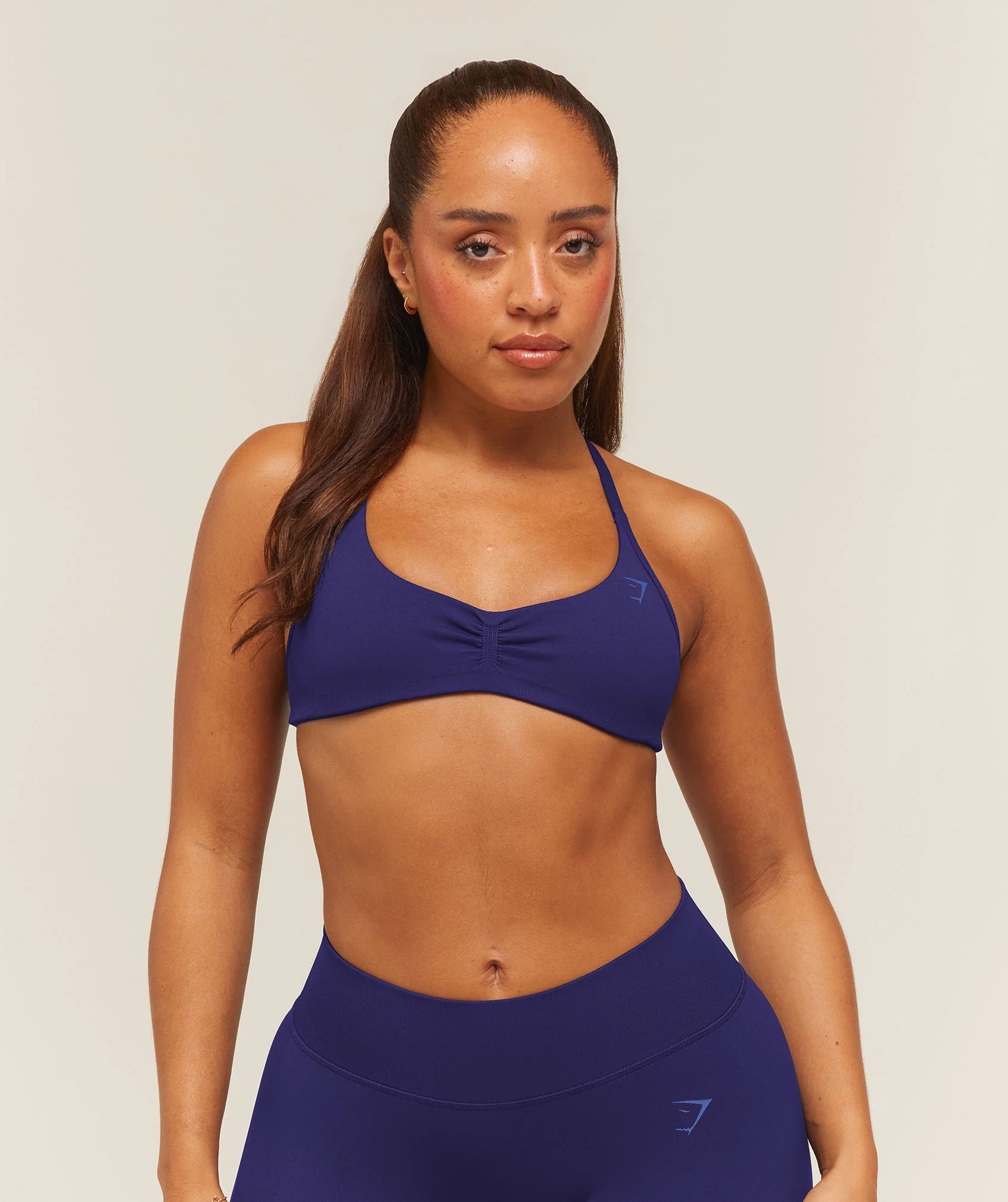 Lift Seamless 2.0 Sports Bra in Purple with Adjustable Straps