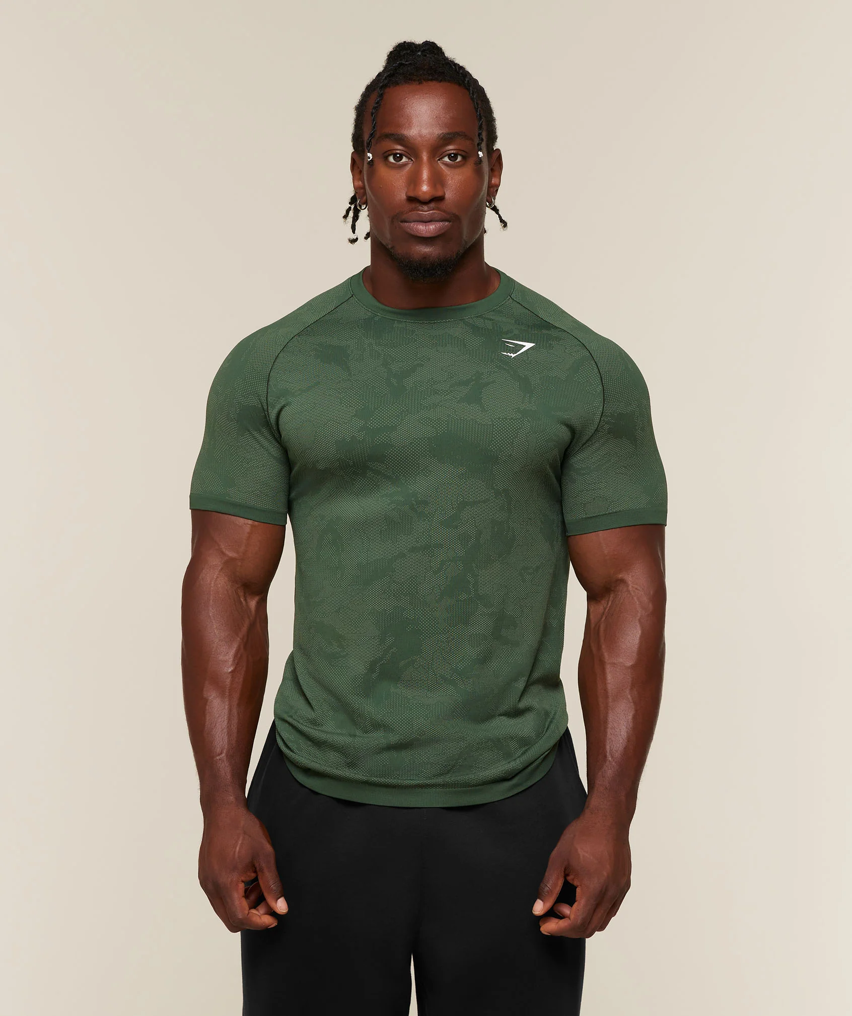 Gymshark Geo Seamless T-Shirt Short Sleeve Training Top