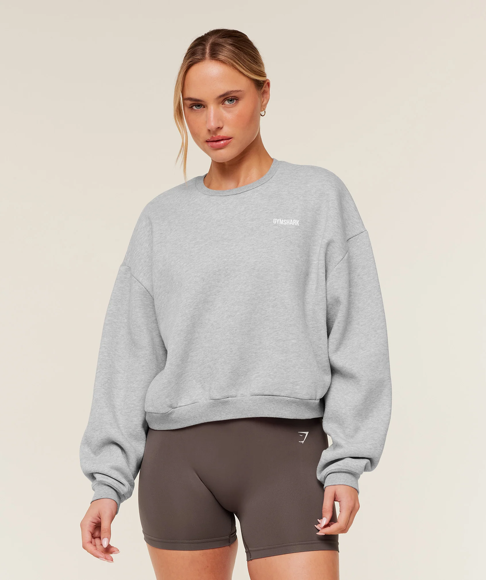 Cosy Luxe Sweatshirt in Heavyweight CosyFeel Fleece with Boxy Fit
