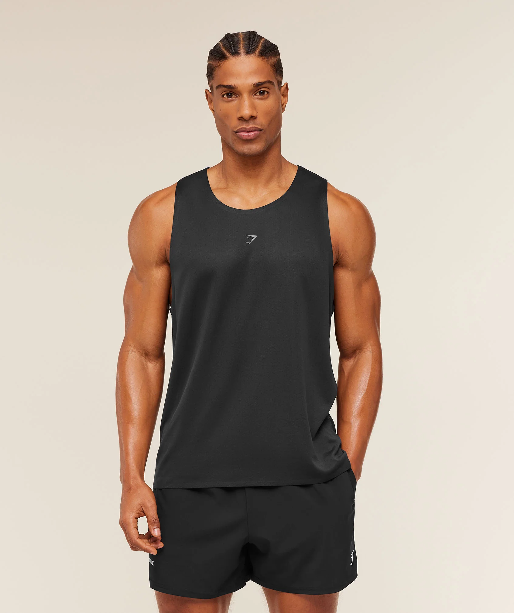 Hybrid Engineered Jacquard Tank Sleeveless Training Top