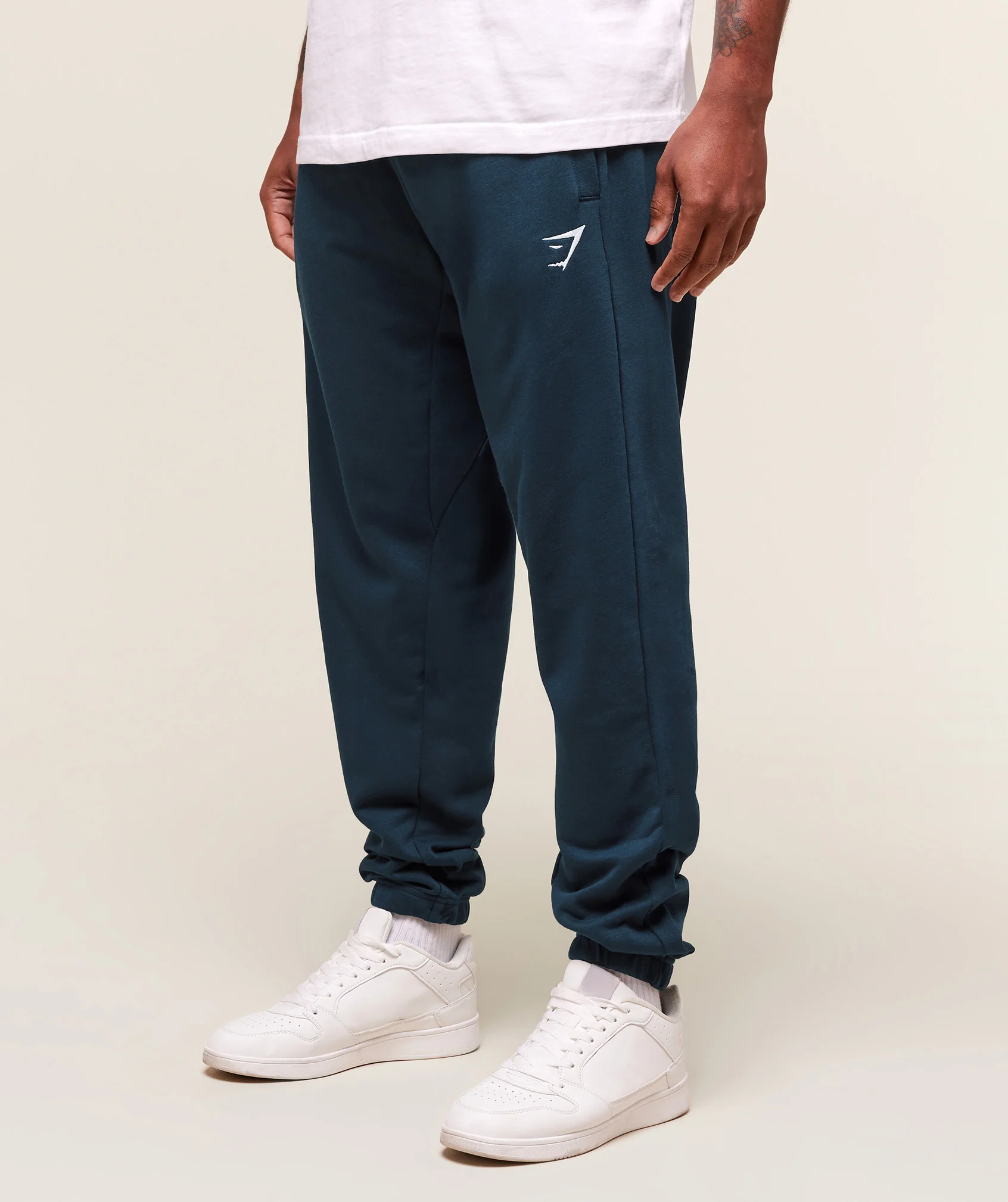 Gymshark Essential Oversized Joggers Heavyweight Cotton Blend Sweatpants