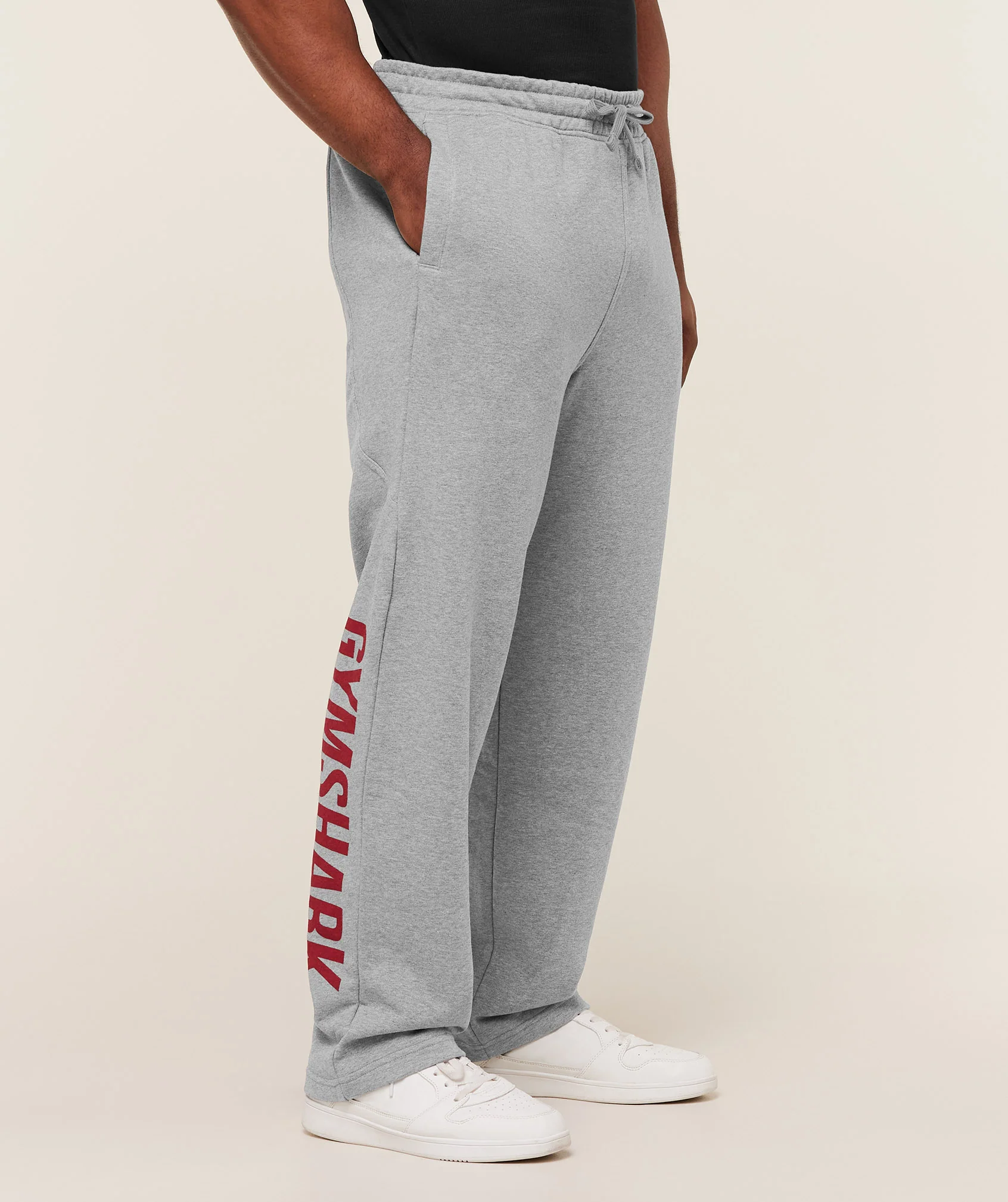 Power Straight Leg Sweatpants in Heavyweight Cotton Blend