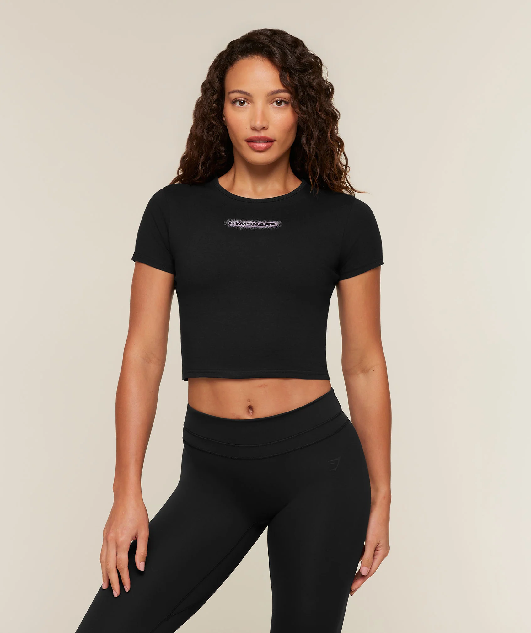 For The Ones Who Show Up Graphic Baby Tee in Black