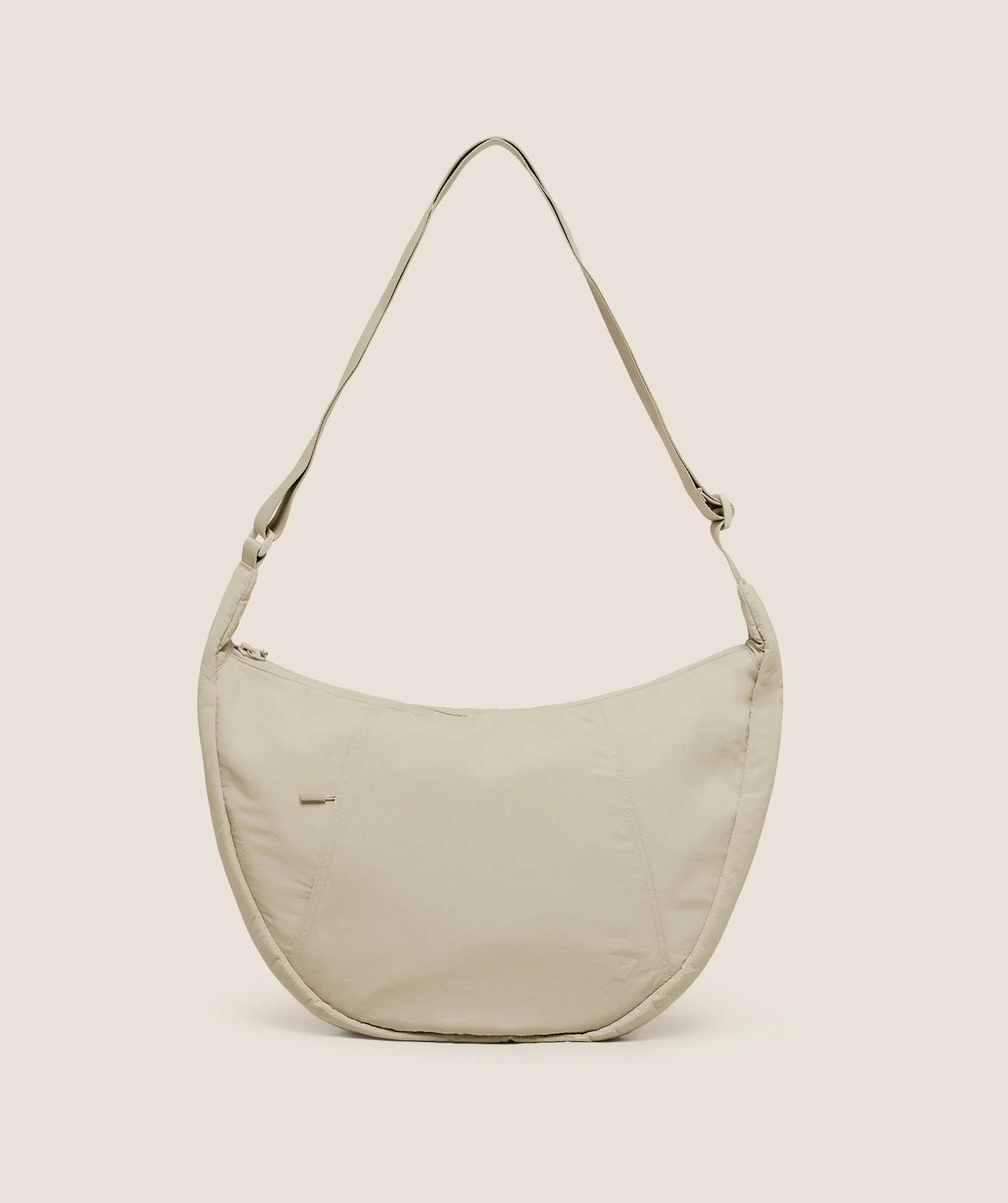 Gymshark Large Pleat Crossbody Bag with Adjustable Strap