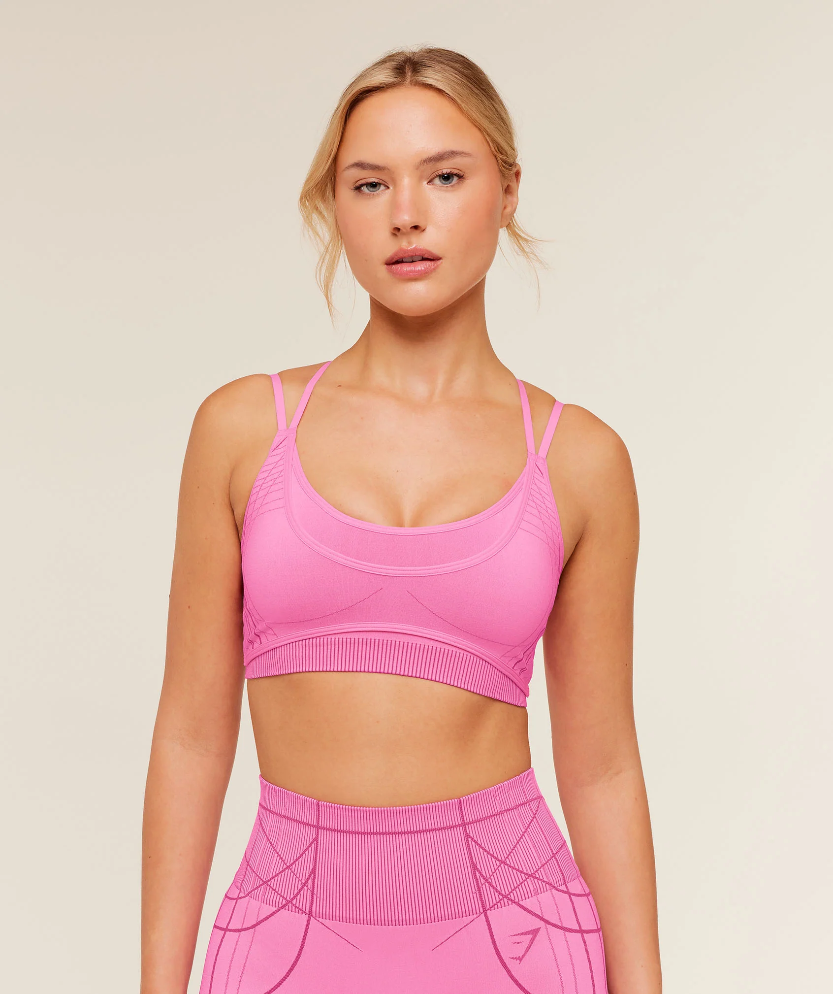 Gymshark Apex Seamless Strappy Sports Bra for High-Intensity Training