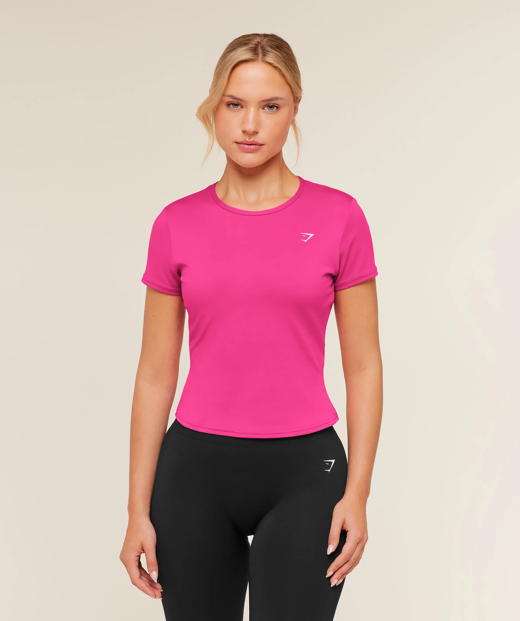 Gymshark Training Baby Tee in Pink for Everyday Gym Sessions