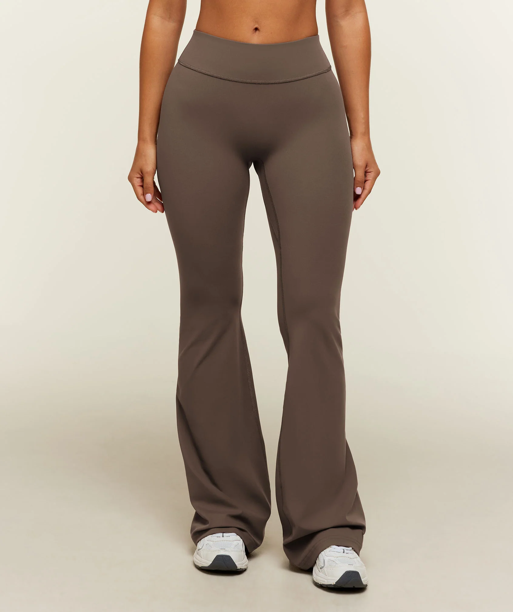 SoftSense™ Mid-Rise Flared Leggings, Short Length