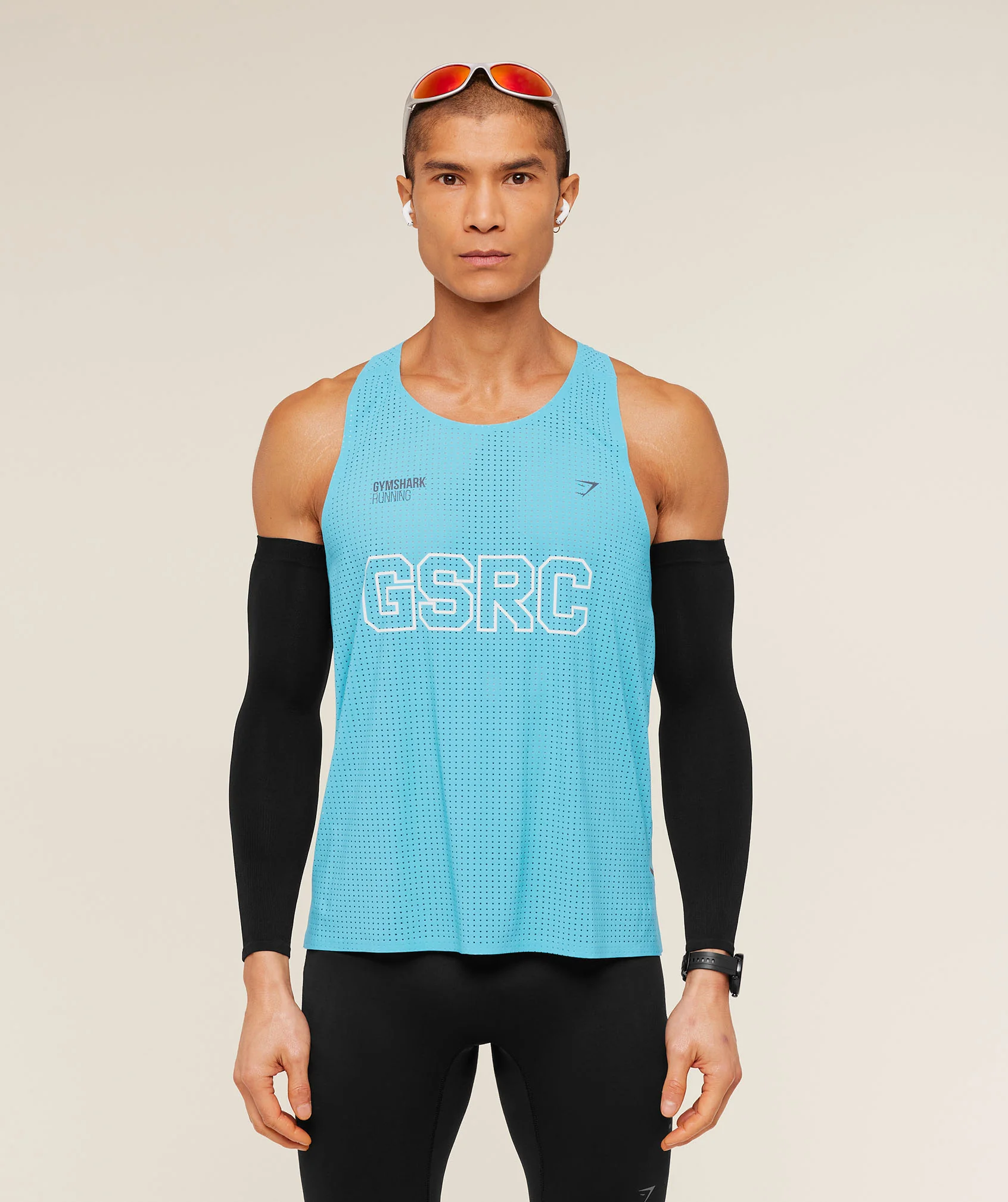Gymshark Running Elite Race Vest with Heat-Mapping Ventilation