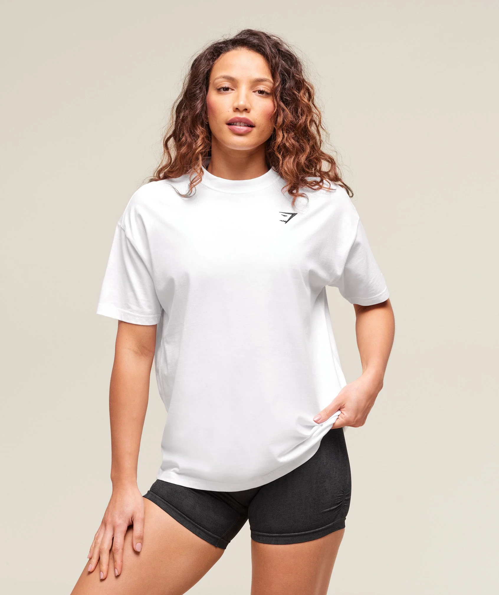 Gymshark Training Oversized T-Shirt in Soft Cotton with Simple Design
