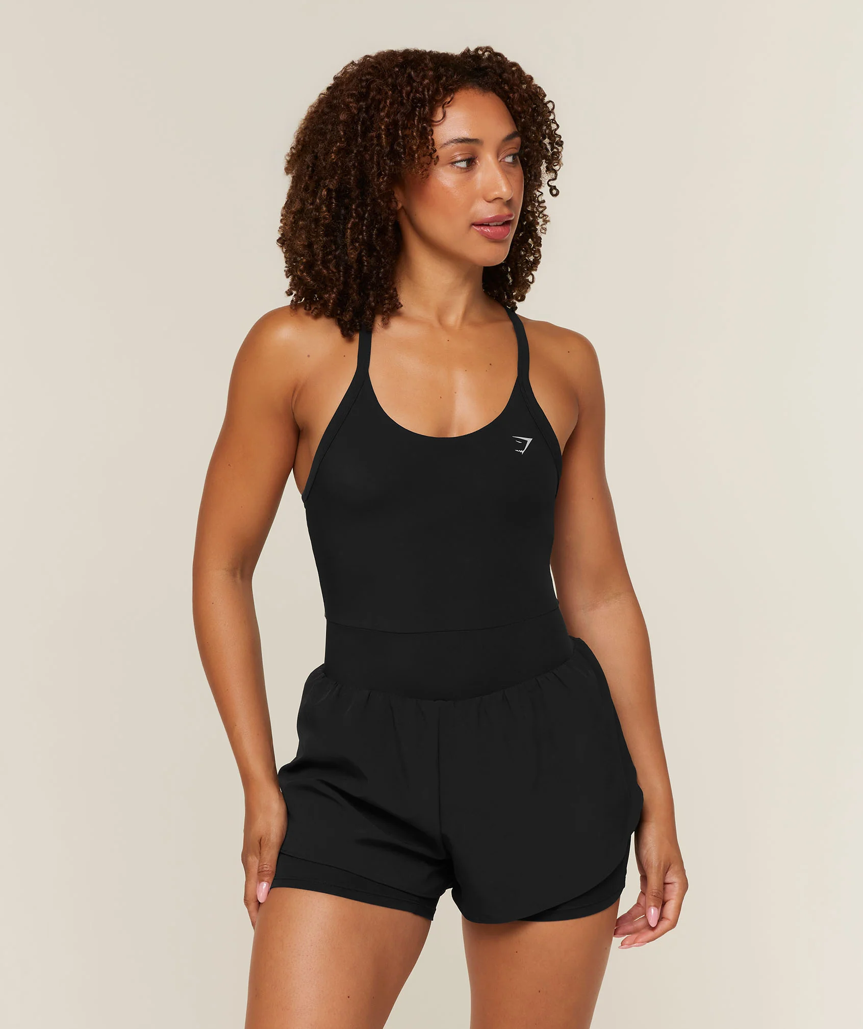Gymshark Runsie One Piece Bodysuit do biegania i treningu