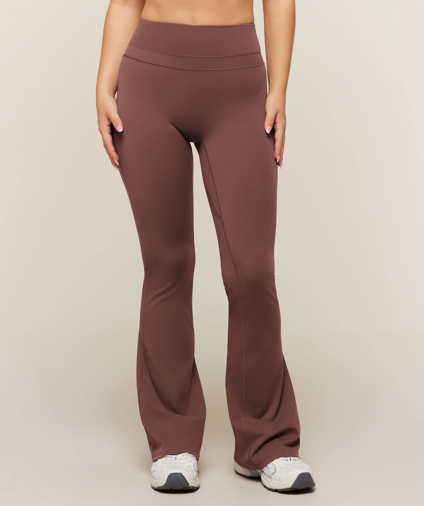 Whitney High-Rise Mini Flare Short Leggings in ButterSmooth Fabric