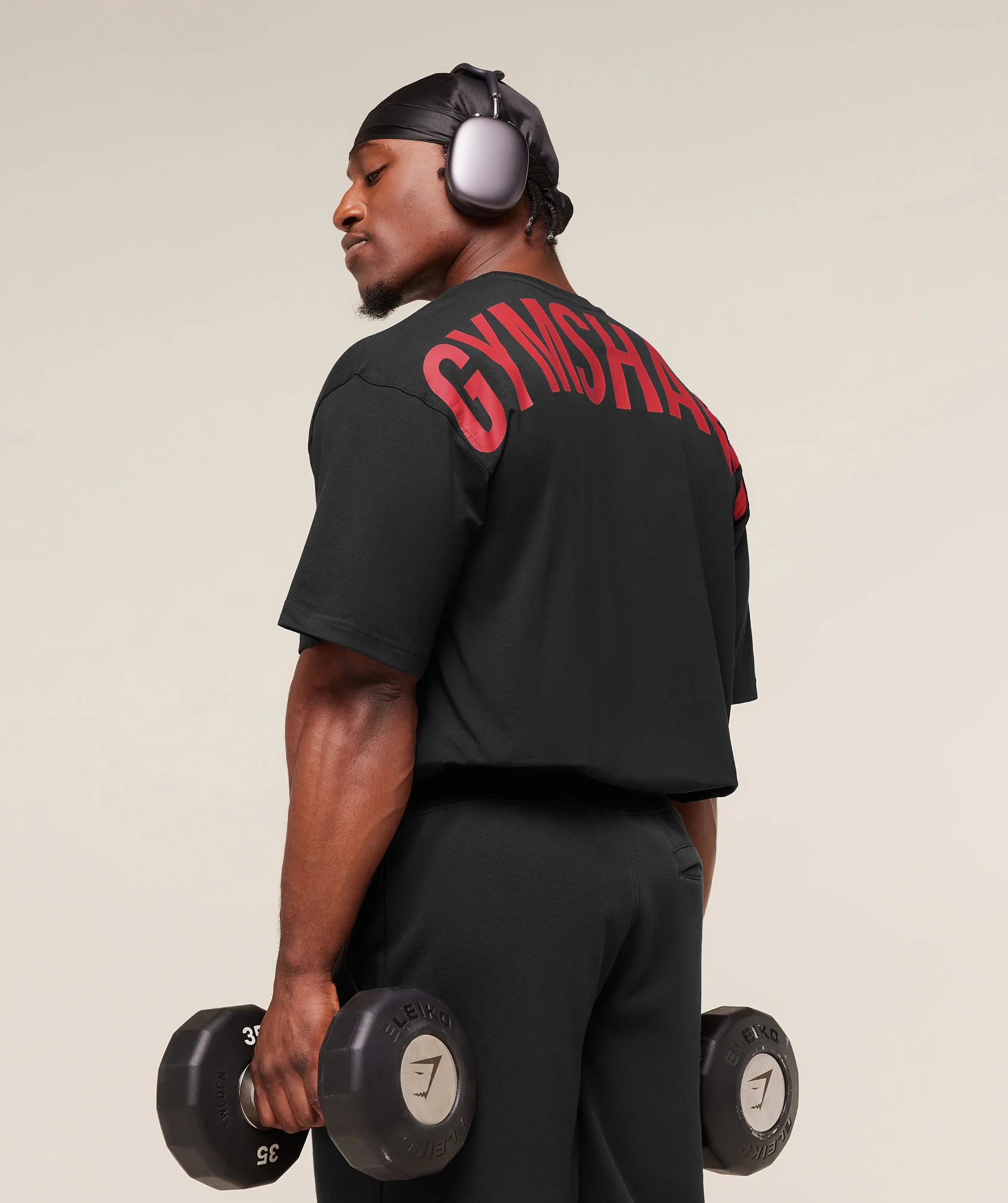 Power T-Shirt Oversized Fit with Iconic Gymshark Back Graphic