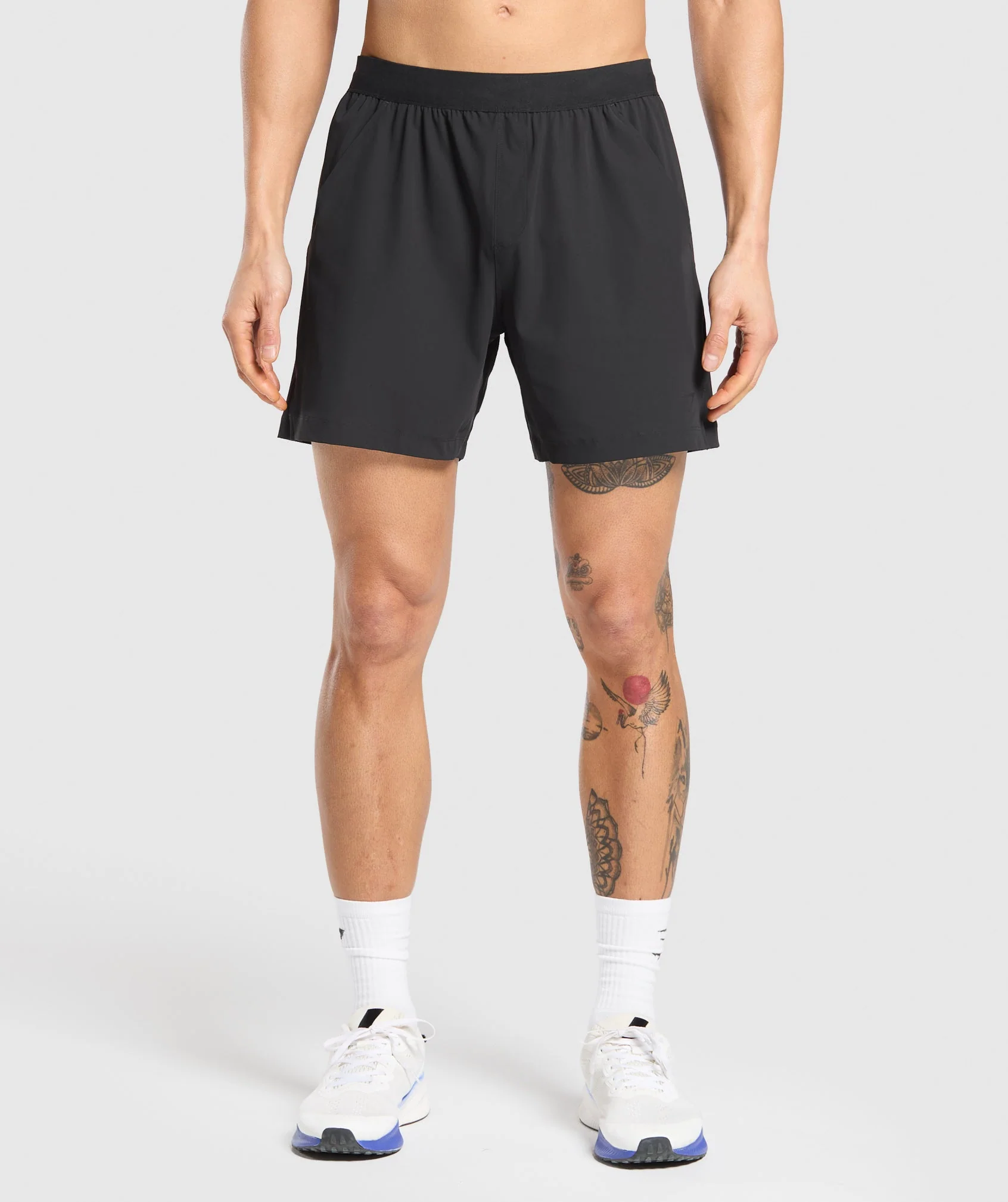 Studio 6 Inch Training Shorts with Side Splits and Drawcord Waist