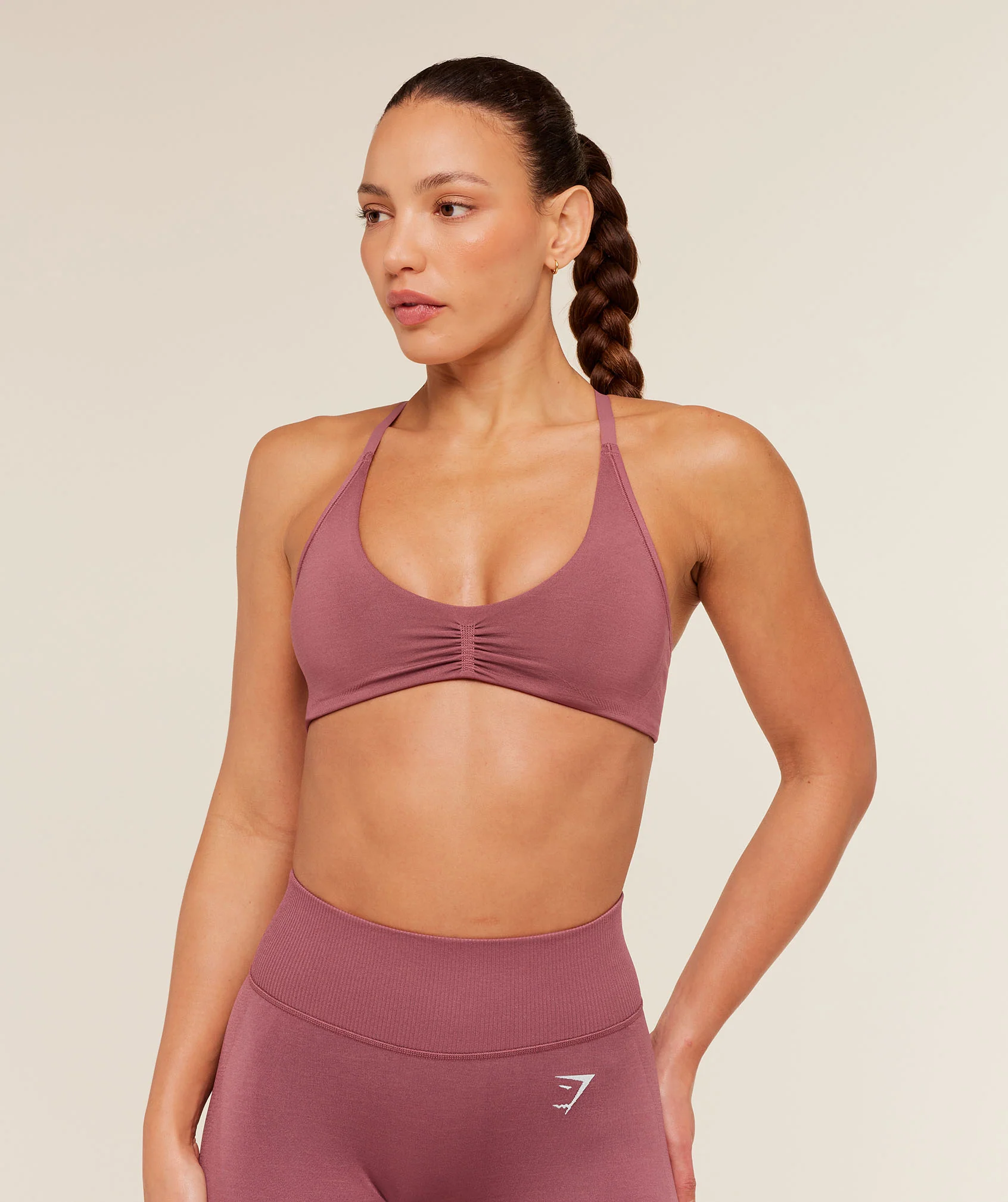 Gymshark Relay Seamless Light Support Sports Bra with Removable Cups