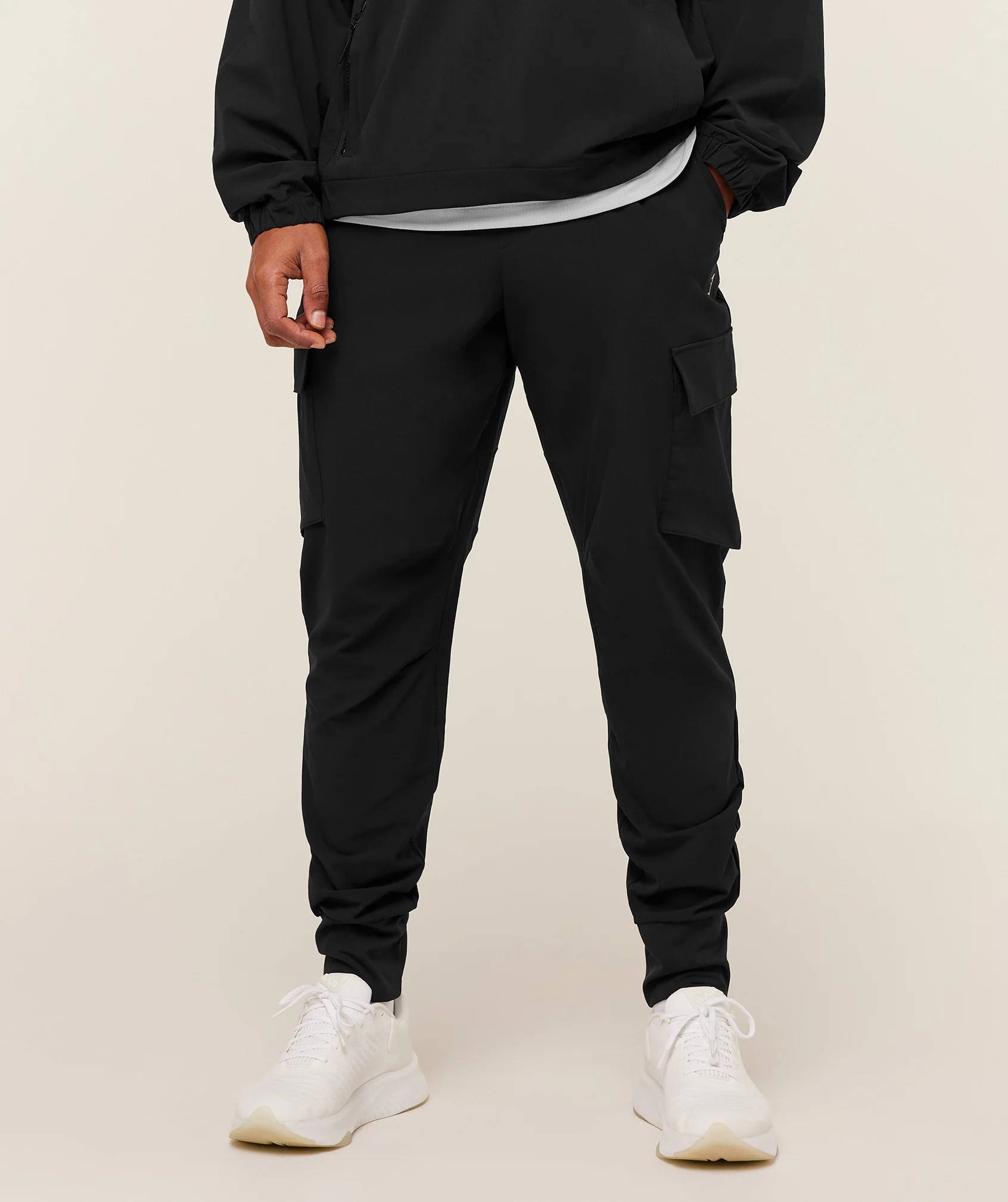 Gymshark Tactical Joggers with Cargo Pockets and Slim Fit