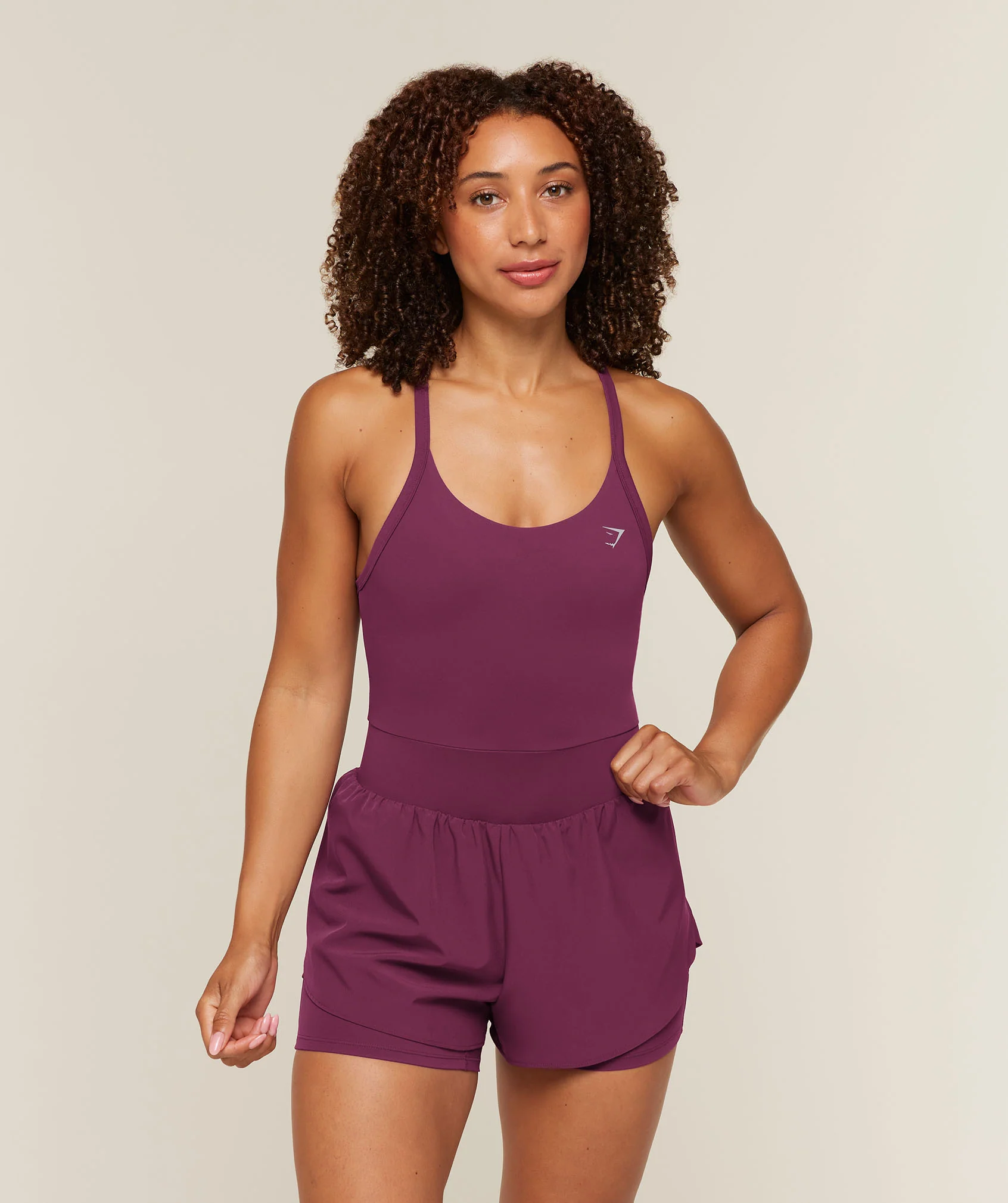 Gymshark Runsie One Piece - damski kombinezon do biegania