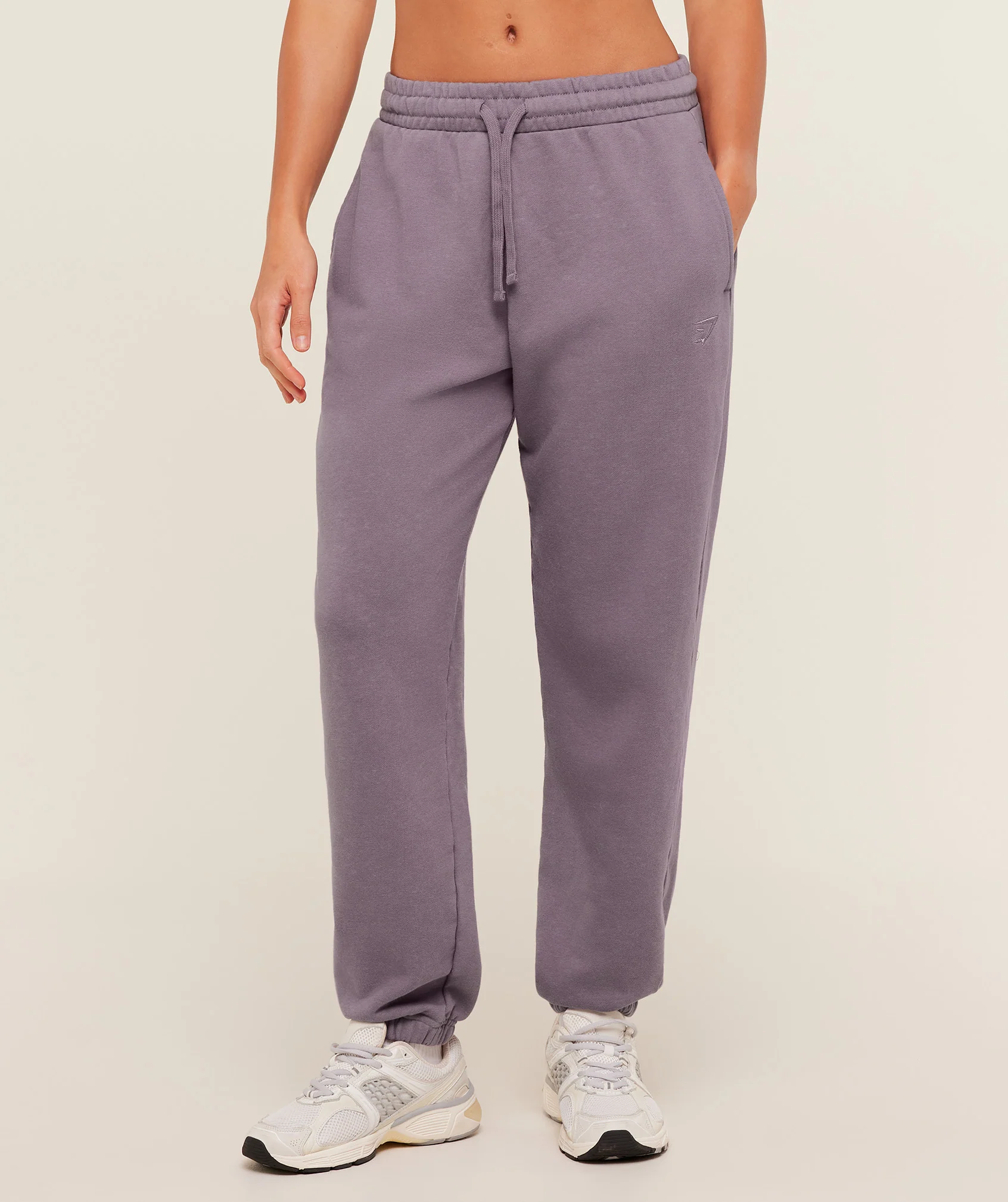 Gymshark Power Washed Cuff Joggers in Purple