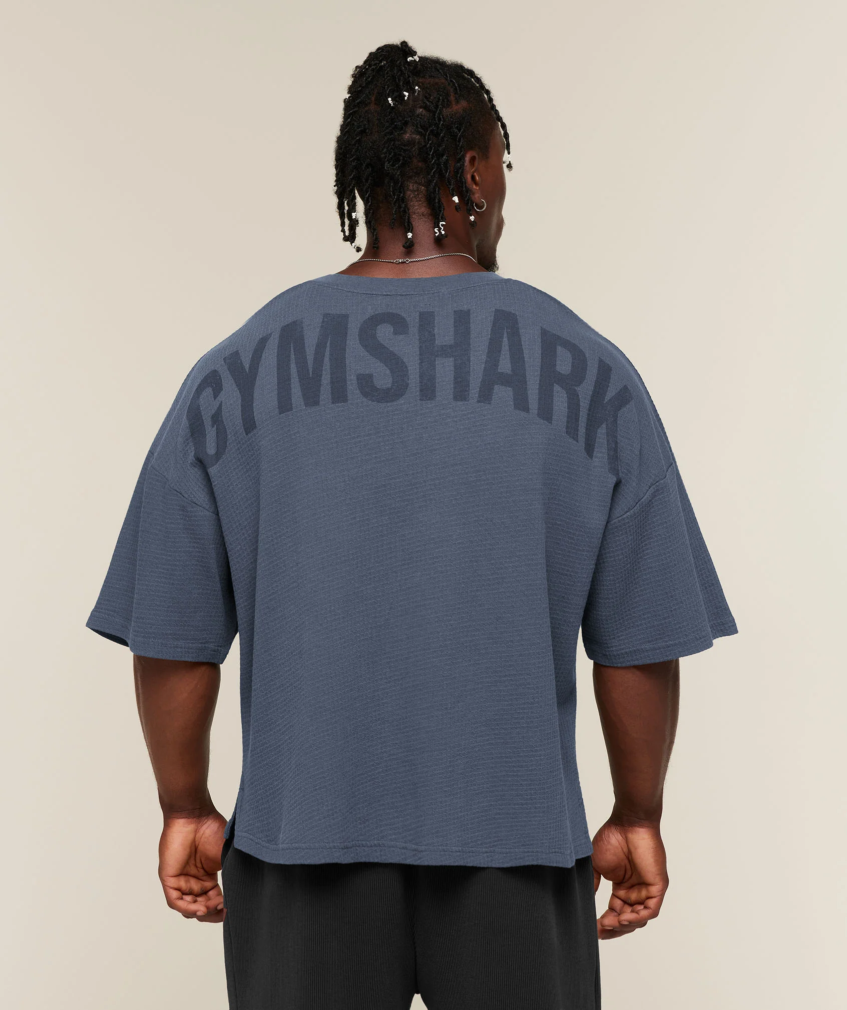Gymshark x Sam Sulek T-Shirt Waffle Oversized