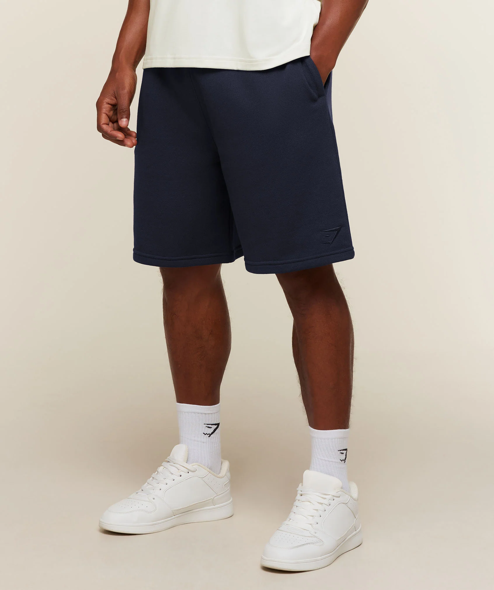 Gymshark Campus Crest Sweat Short Oversized Fleece Shorts