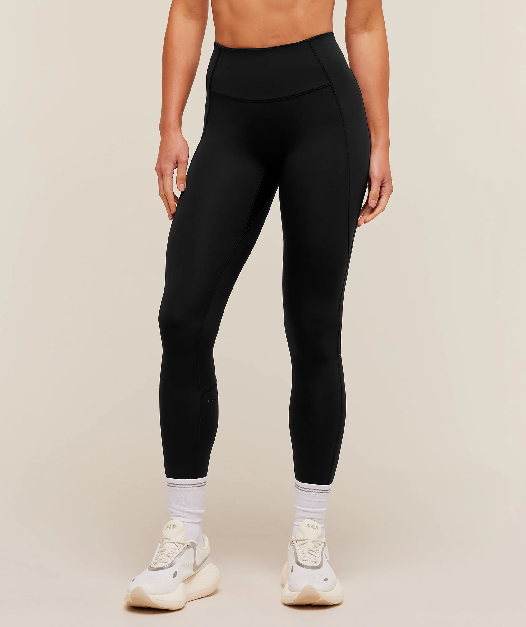 Running Elite High-Waisted Leggings with Reflective Trims