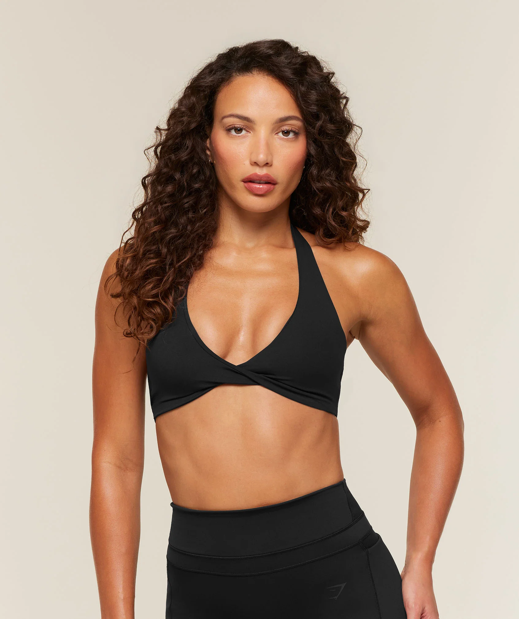 Gymshark Whitney Twist Sports Bra in ButterSmooth Fabric